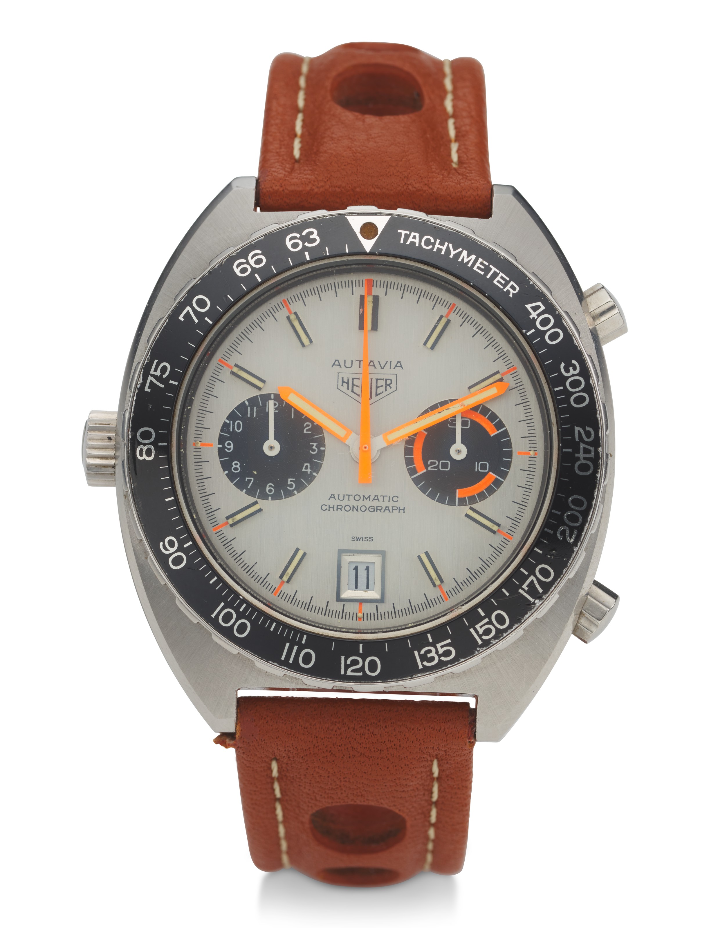 tag heuer orange face