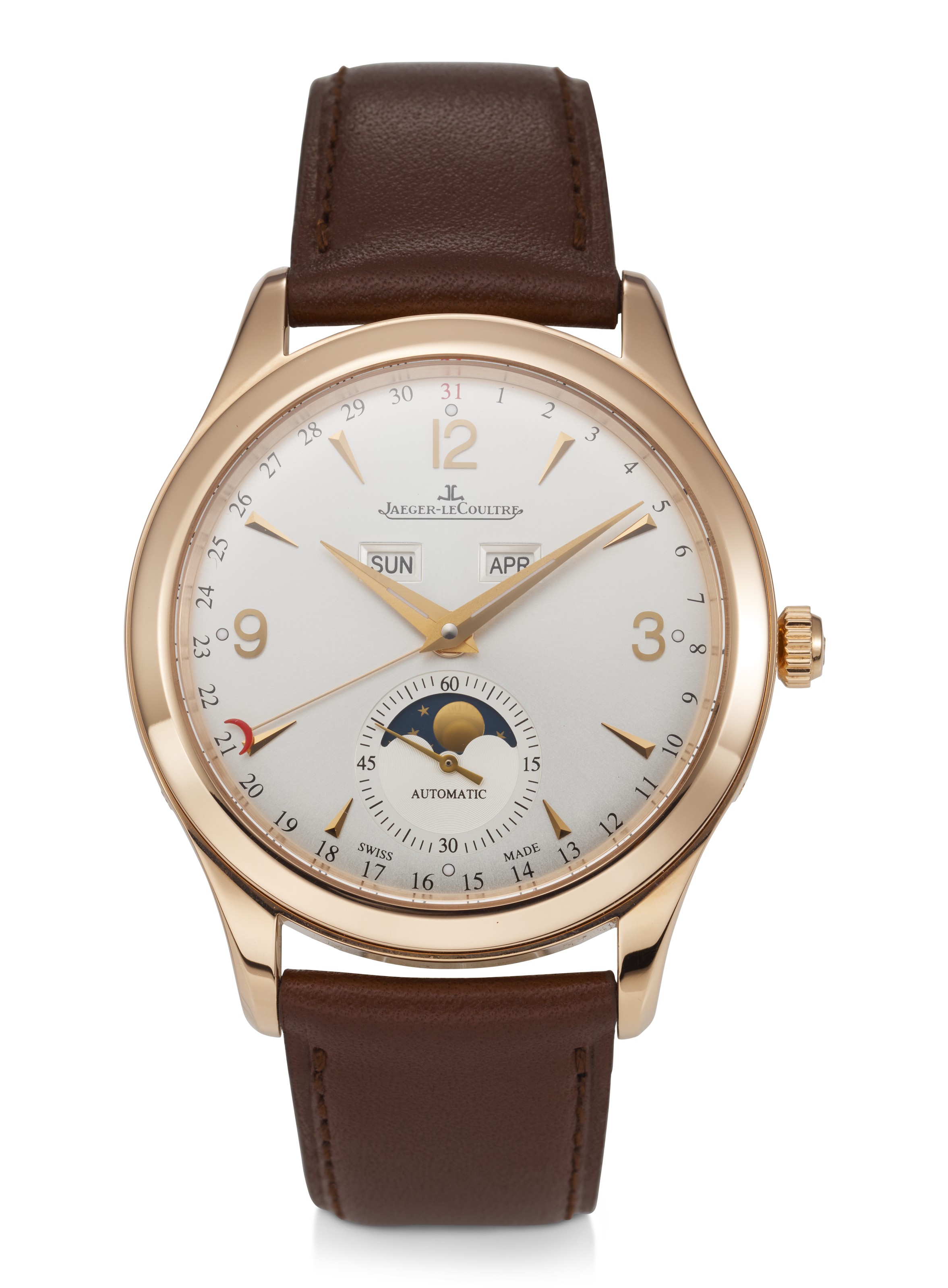 Jaeger lecoultre master deals calendar rose gold