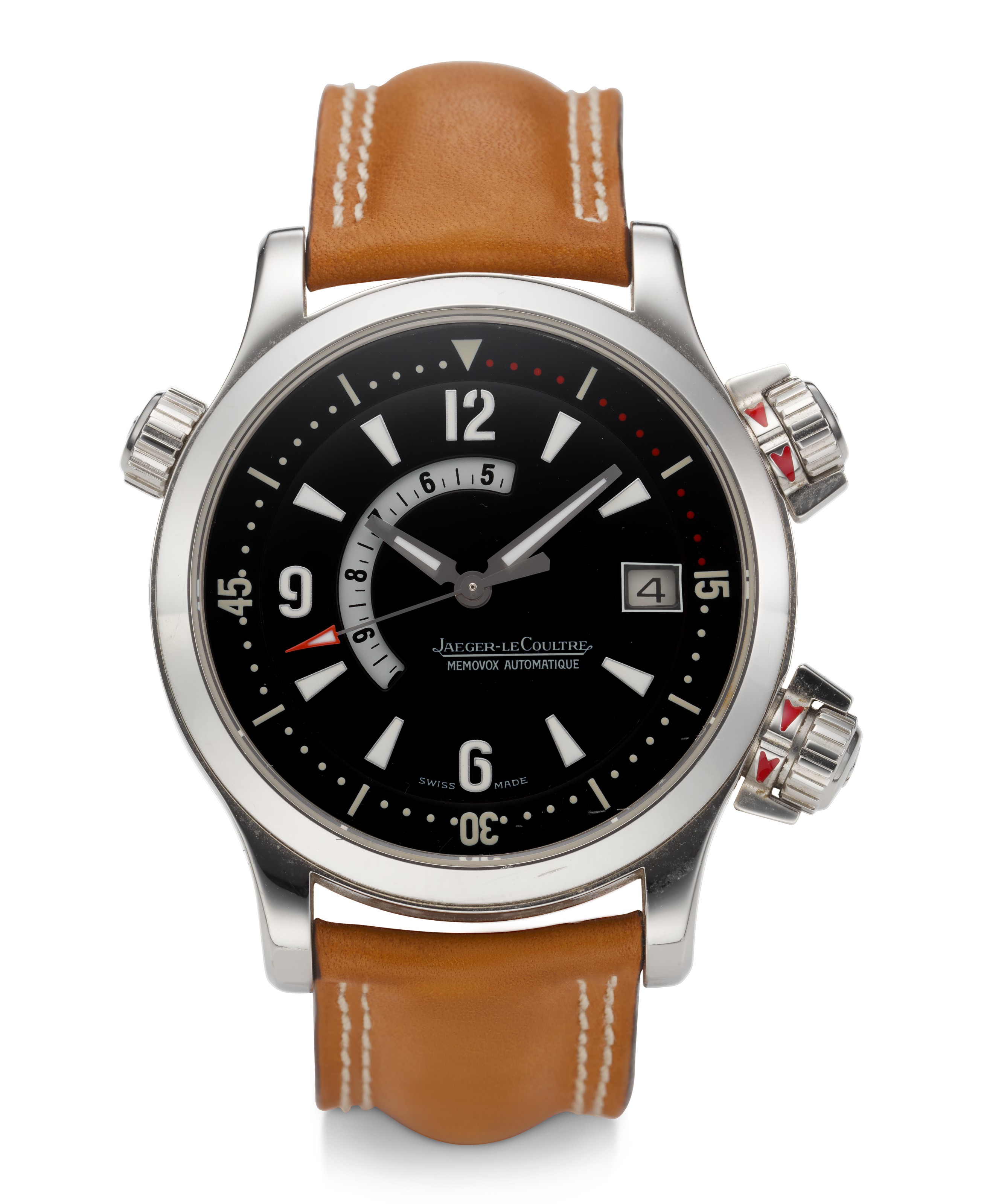 JAEGER LECOULTRE, MASTER COMPRESSOR, MEMOVOX, STEEL, REF. Q1708470
