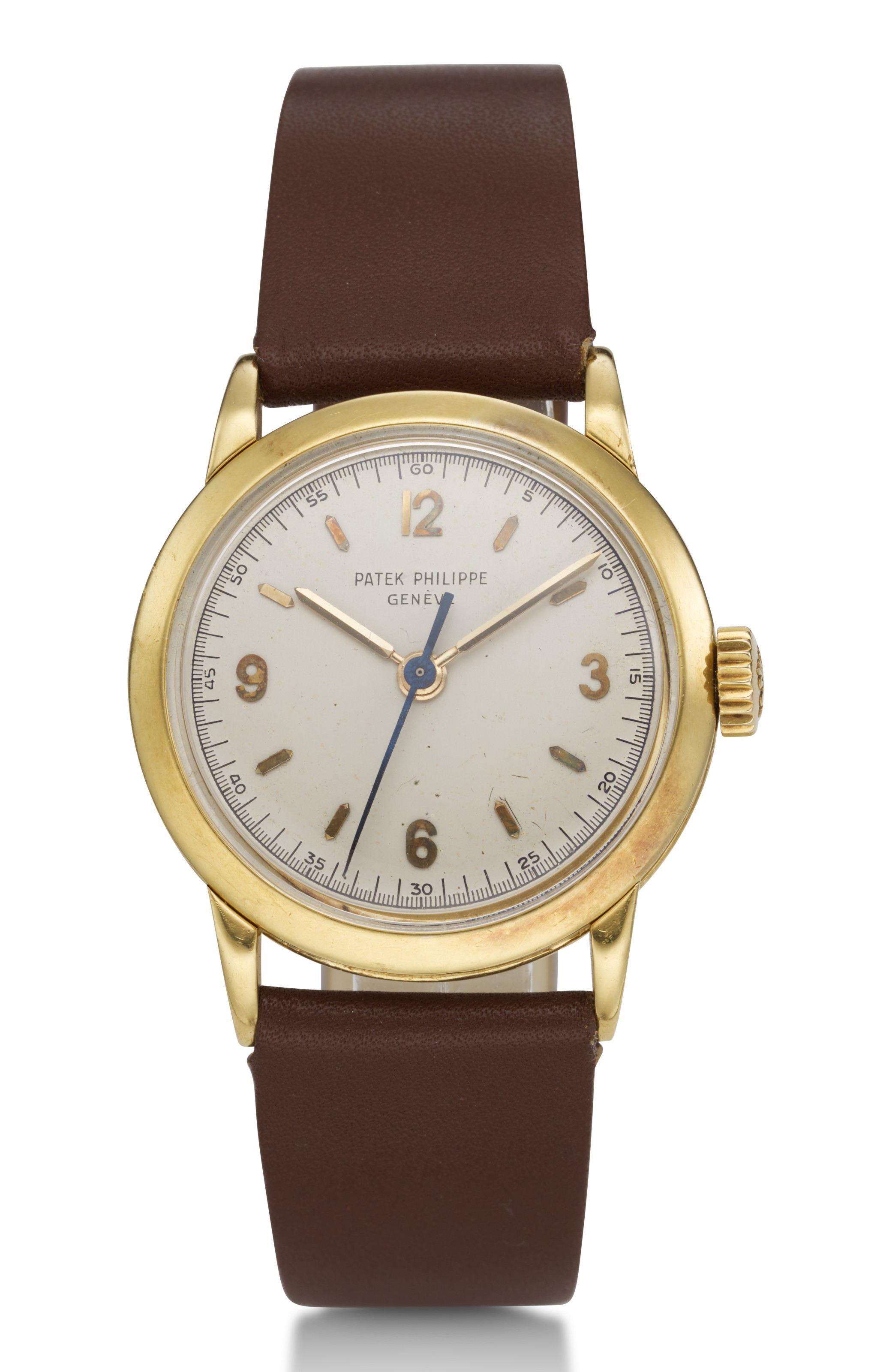 PATEK PHILIPPE, CALATRAVA, 18K YELLOW GOLD, REF. 2466, | Christie