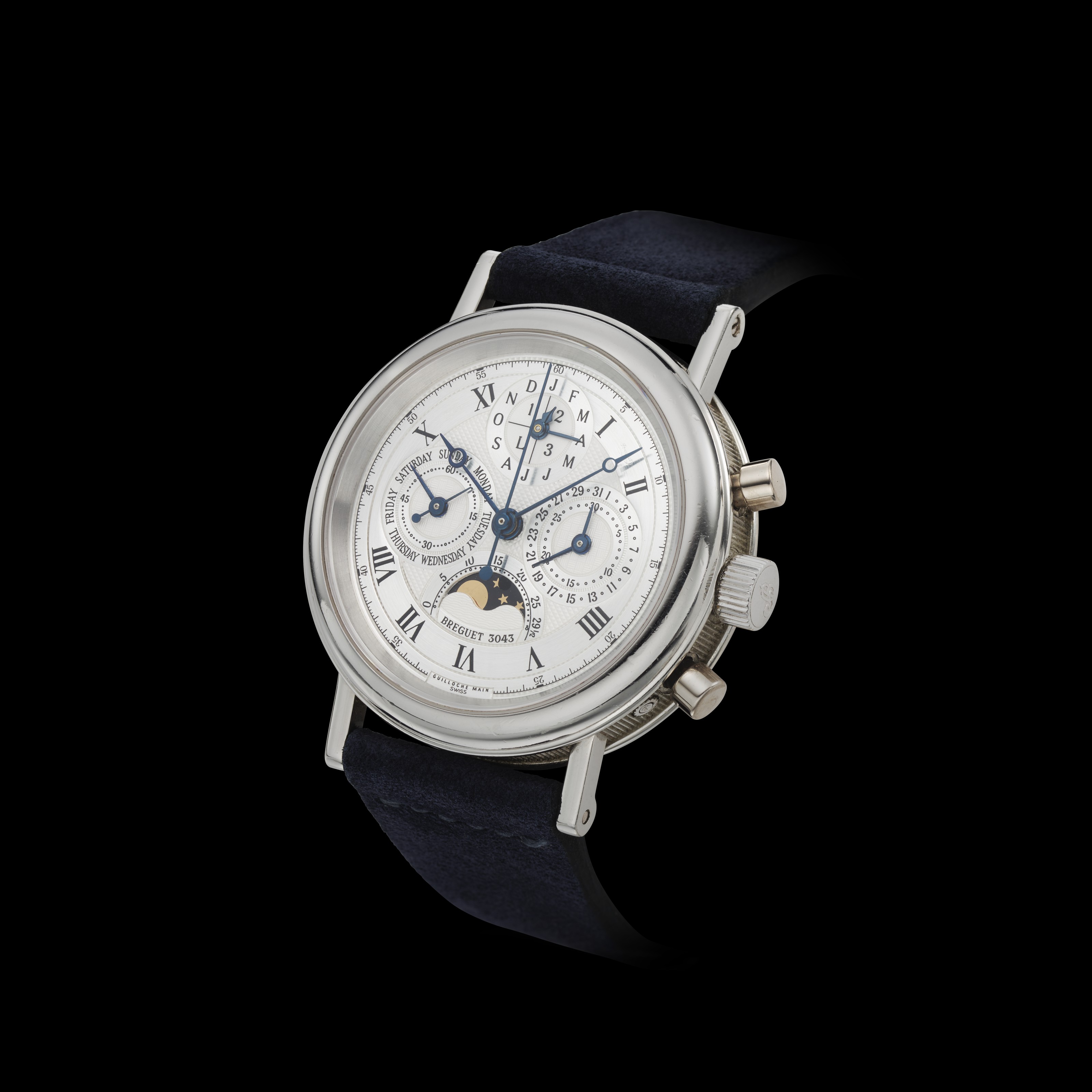 BREGUET PERPETUAL CALENDAR CHRONOGRAPH PLATINUM REF. 3617