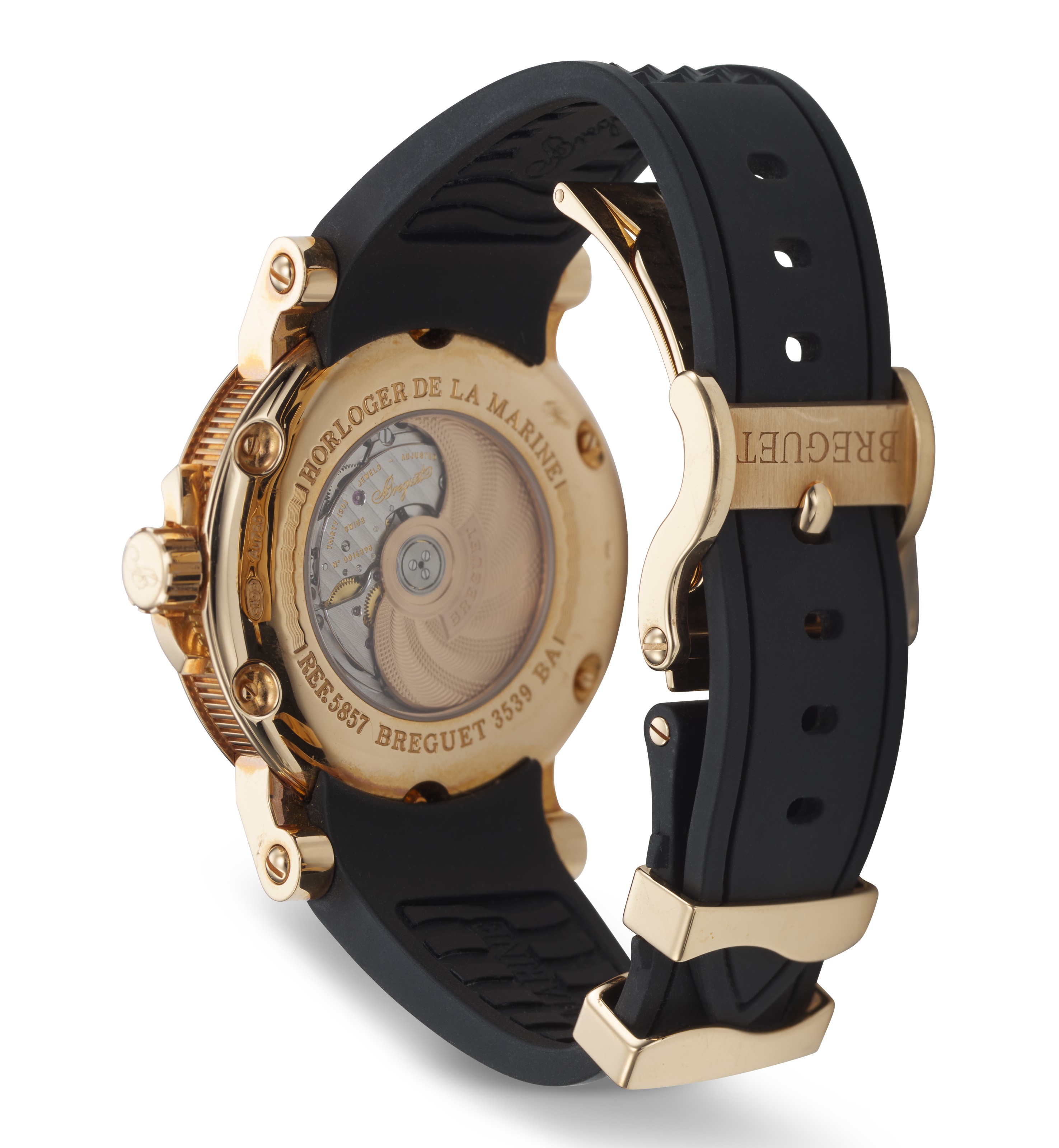 BREGUET HORLOGER DE LA MARINE DUAL TIME 18K PINK GOLD REF.5857 Christie s