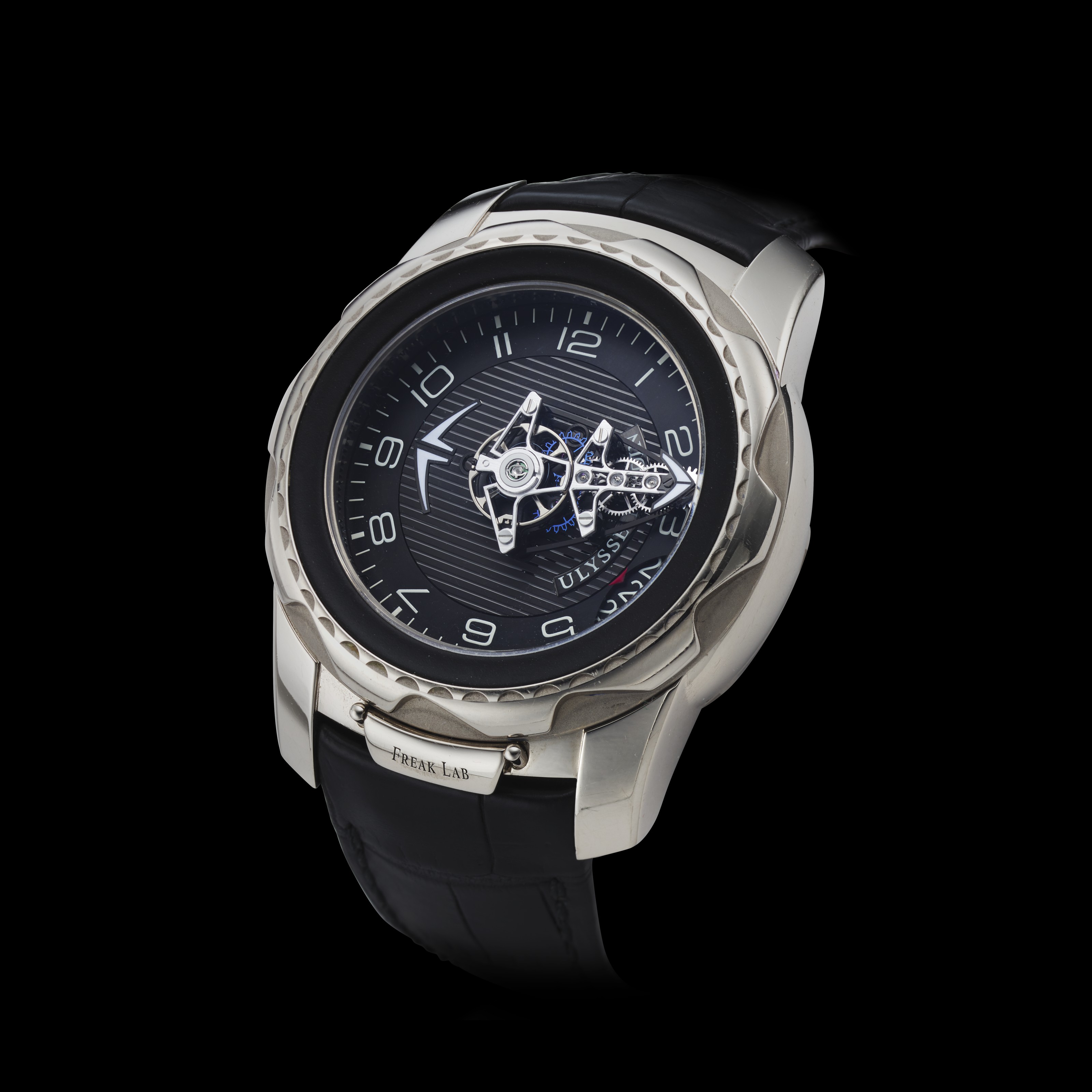 ULYSSE NARDIN FREAK LAB REF 2100 138 18K WHITE GOLD TOURBILLON