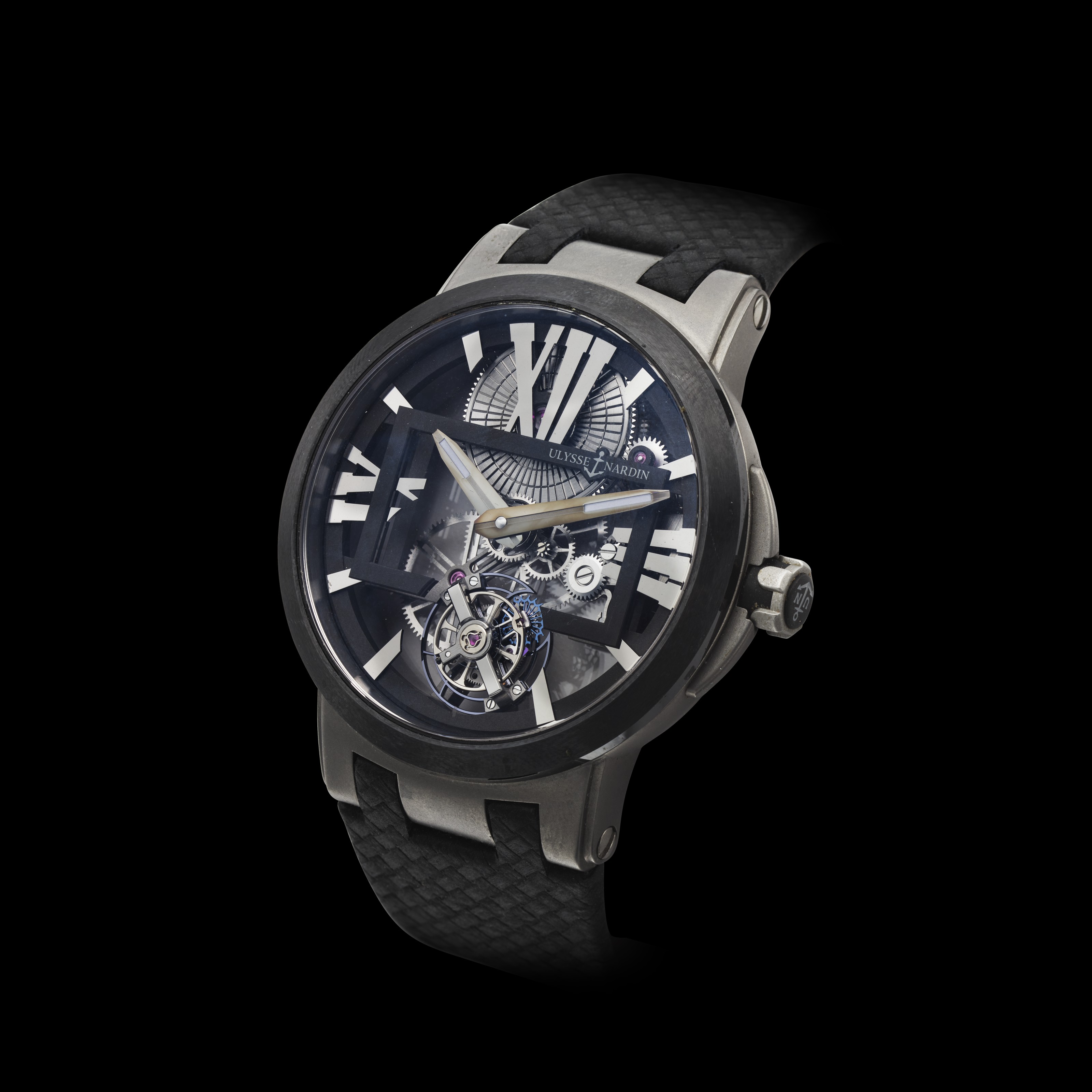 ULYSSE NARDIN, EXECUTIVE TOURBILLON, TITANIUM, 1713-139