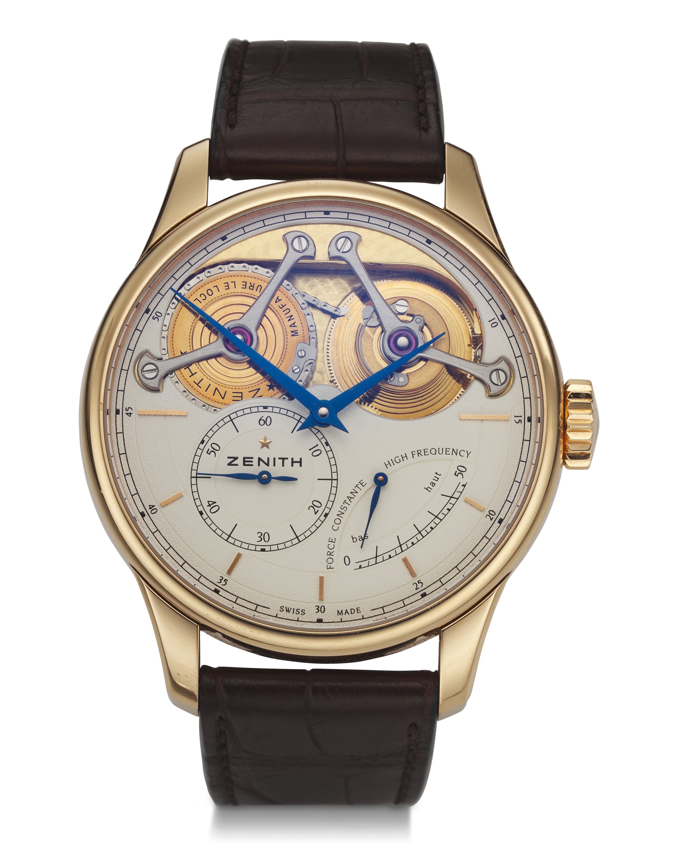 【GINGER掲載商品】 ZENITH, ACADEMY GEORGES FAVRE-JACOT 150TH ANNIVERSARY, 18K 洋書