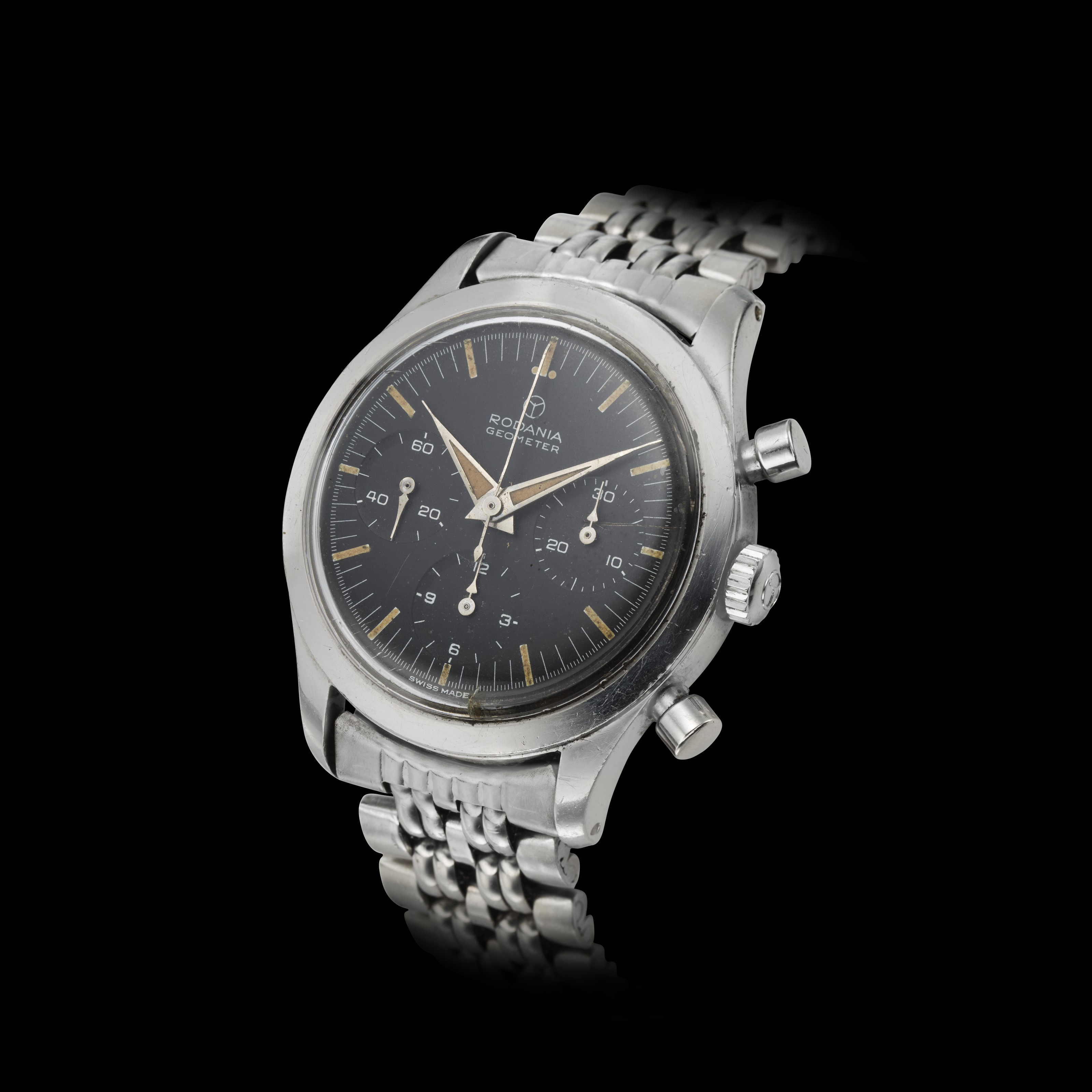 RODANIA GEOMETER CHRONOGRAPH STEEL REF. 5621
