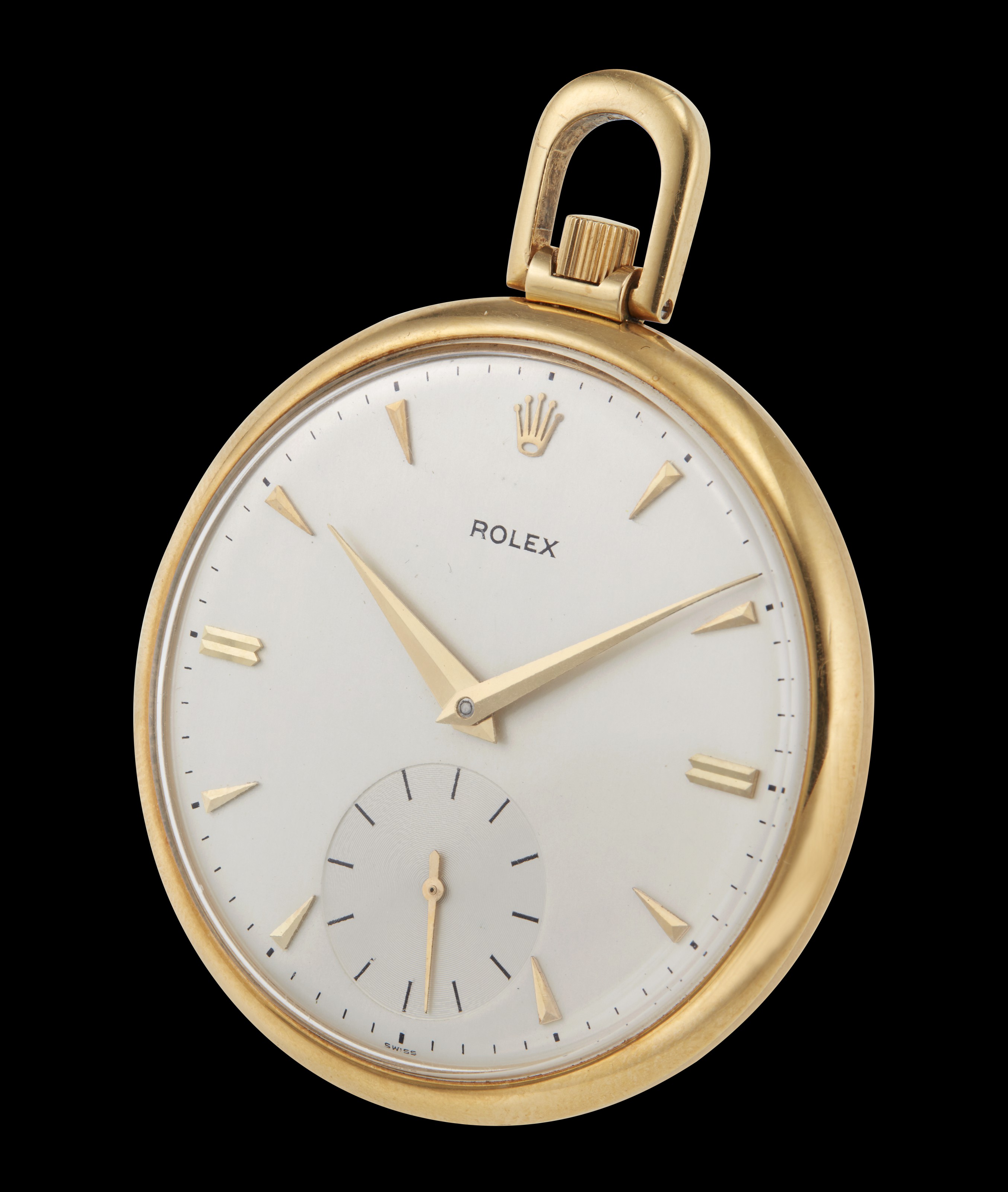 ROLEX, POCKET WATCH, 18K YELLOW GOLD, SUBSIDIARY SECONDS, Christie’s