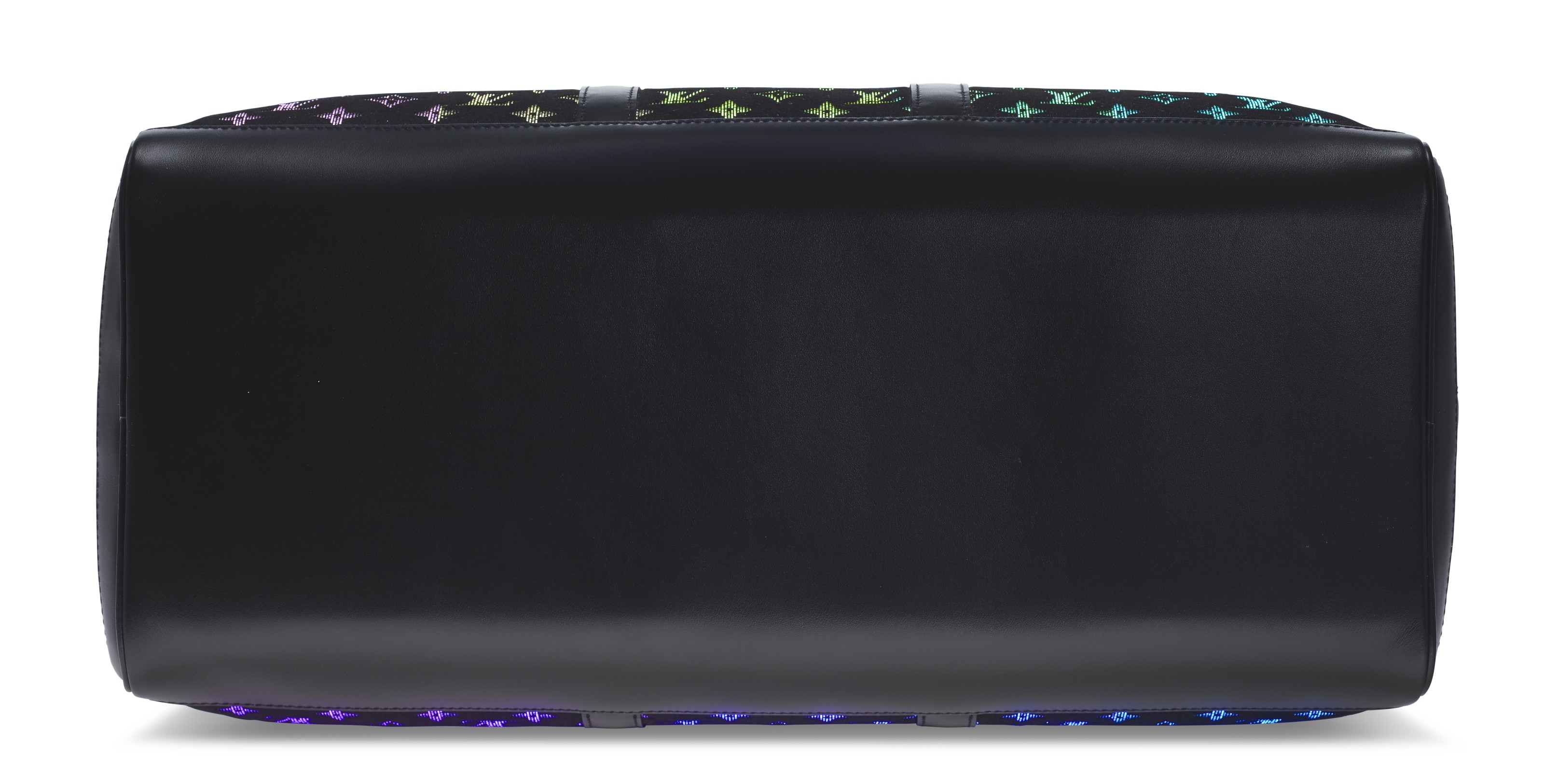 A LIMITED EDITION BLACK LIGHT UP KEEPALL BANDOULIÈRE 50, LOUIS