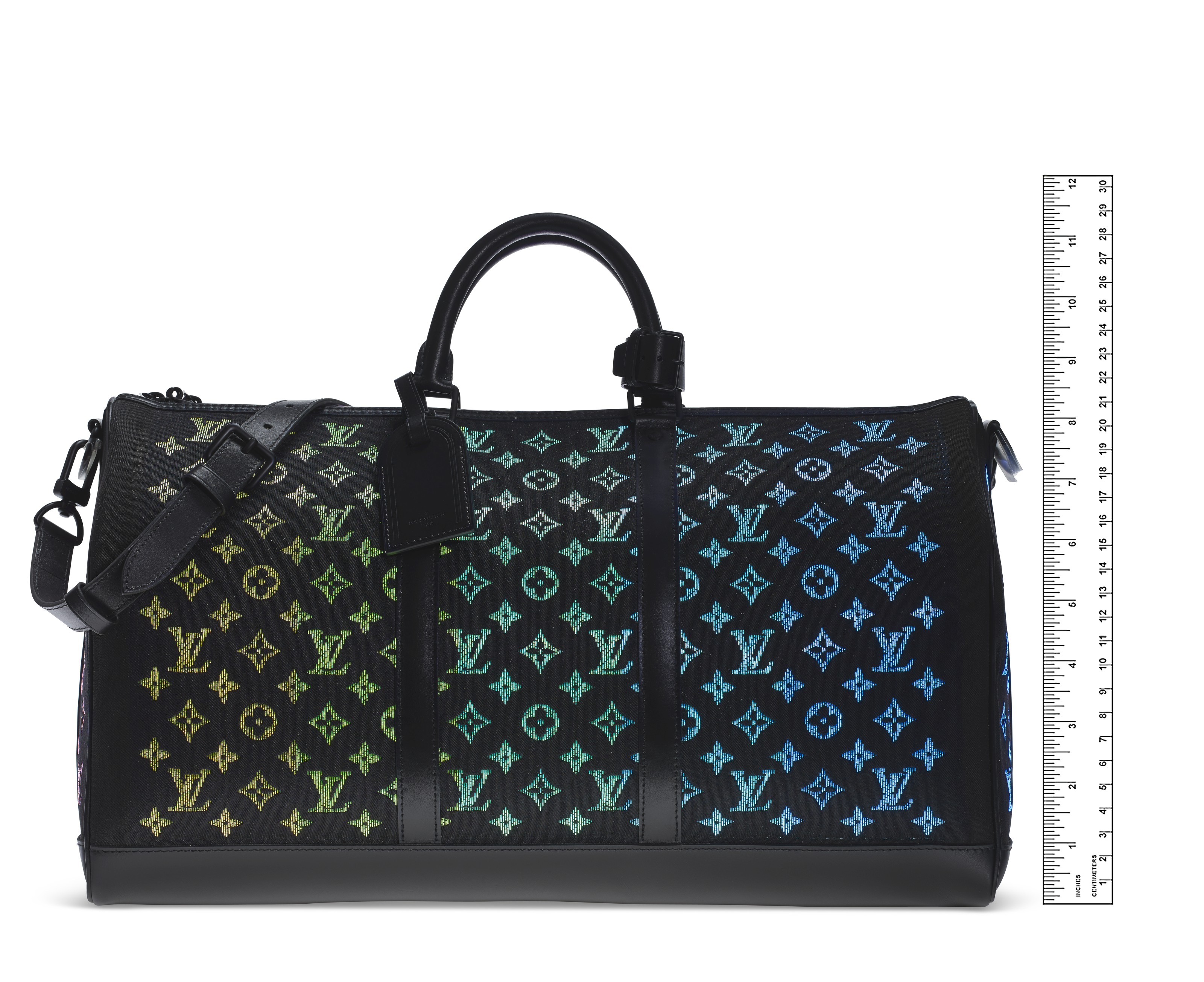 A LIMITED EDITION BLACK LIGHT UP KEEPALL BANDOULI RE