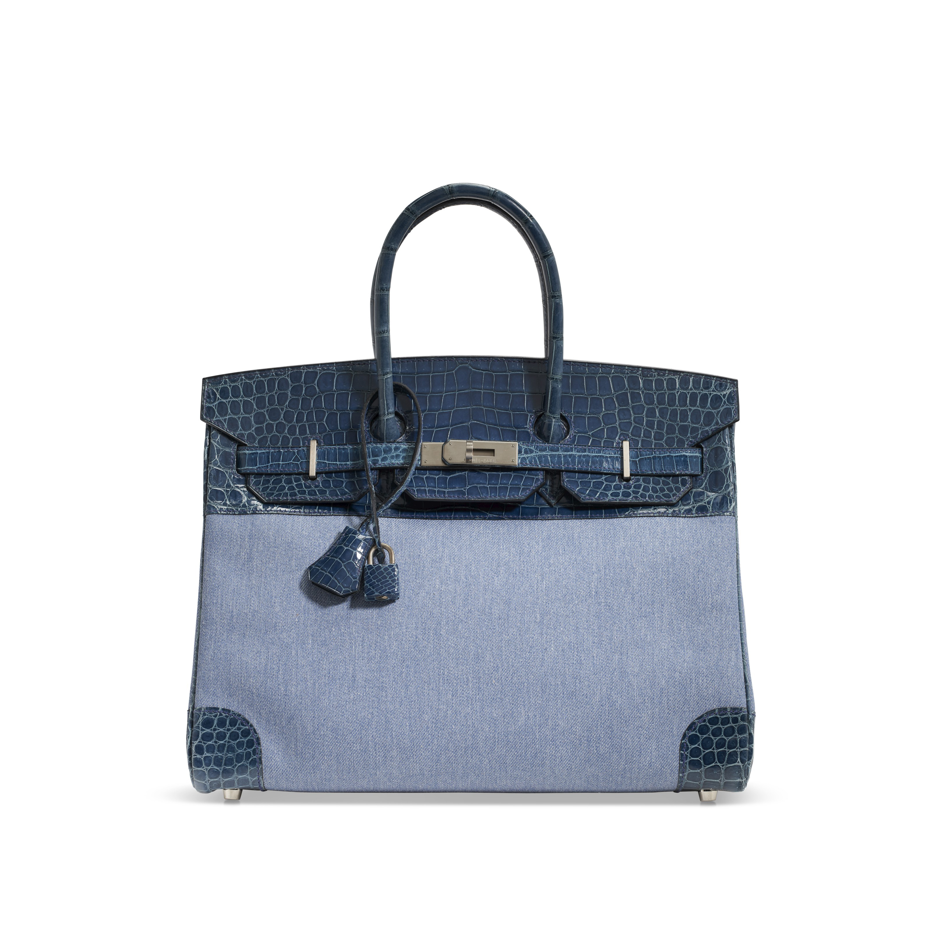 A BLEU JEAN OSTRICH BIRKIN 35 WITH GOLD HARDWARE HERMES 1996 Christie s