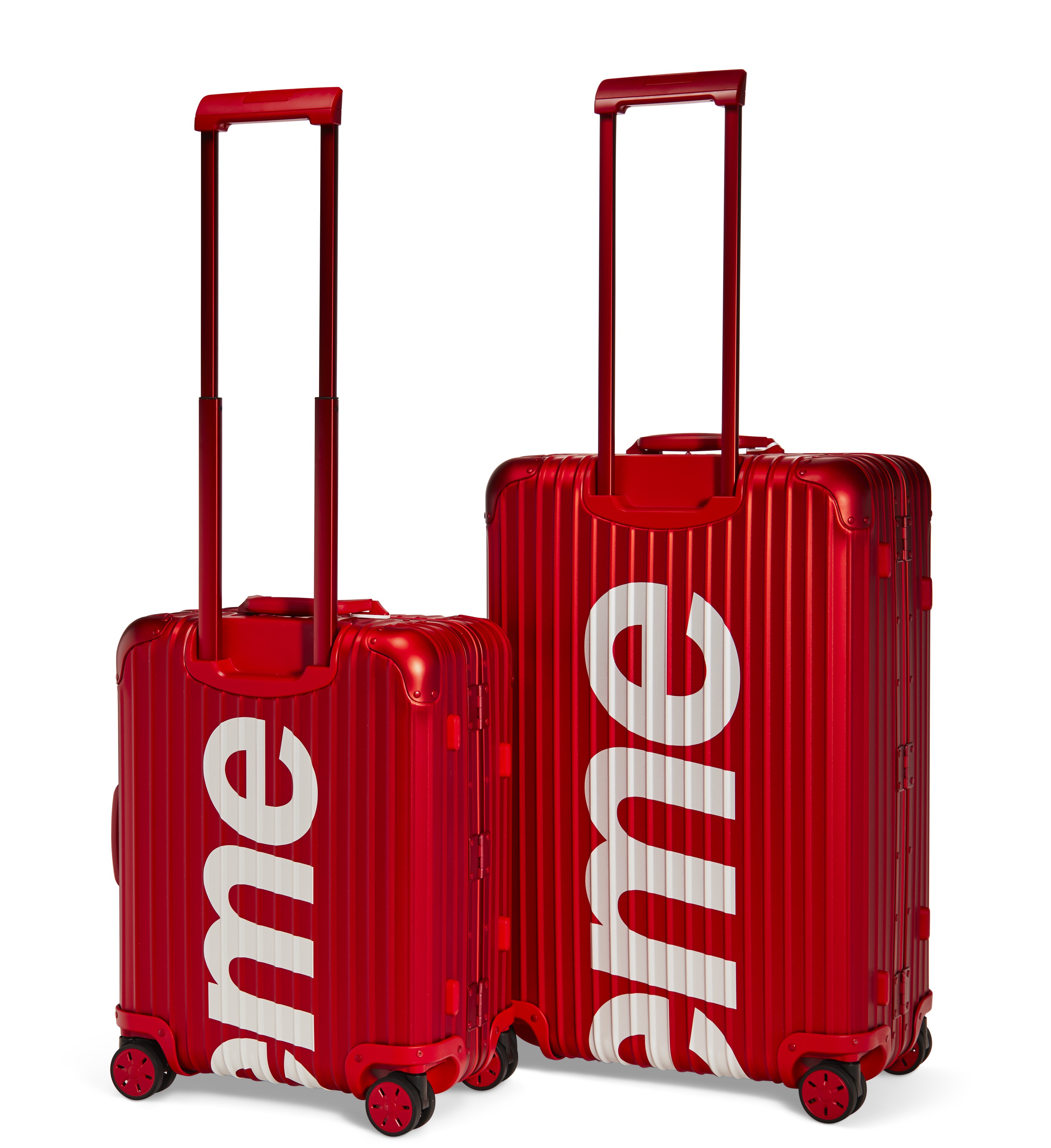 Supreme suitcase best sale red