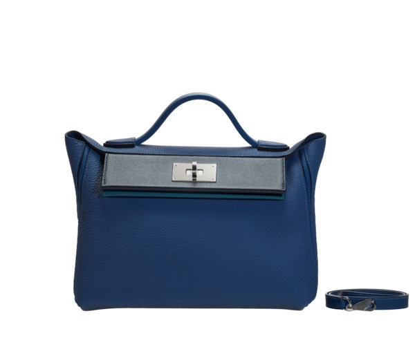 A DEEP BLEU TOGO LEATHER & INDIGO SWIFT LEATHER 24/24 29 WITH PALLADIUM  HARDWARE, HERMÈS, 2020