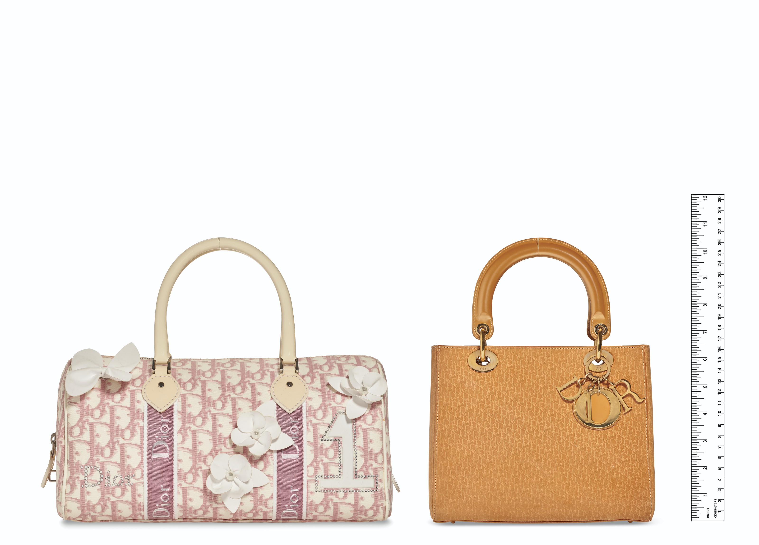 Dior monogram deals boston bag