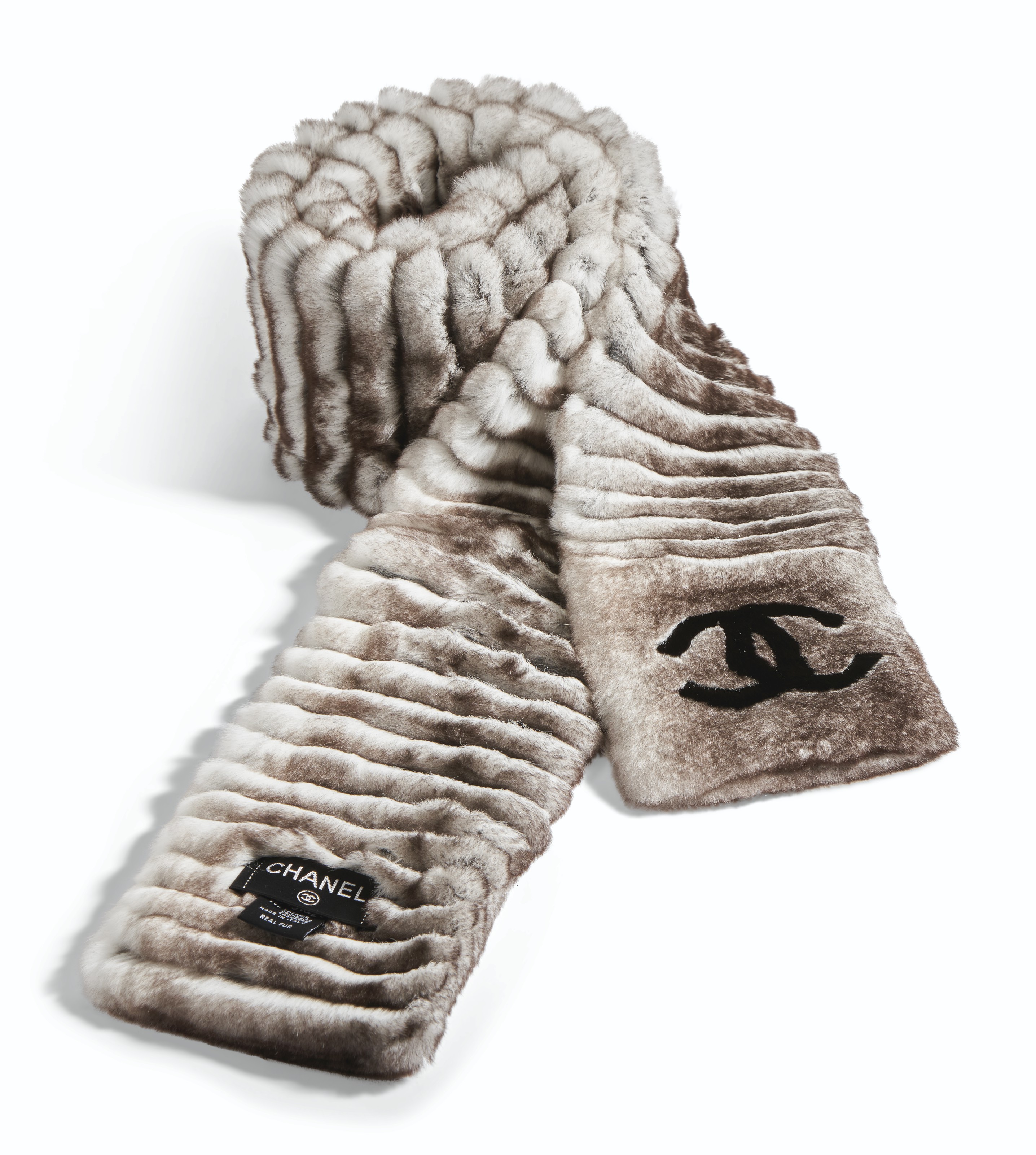 Chanel scarf fur online