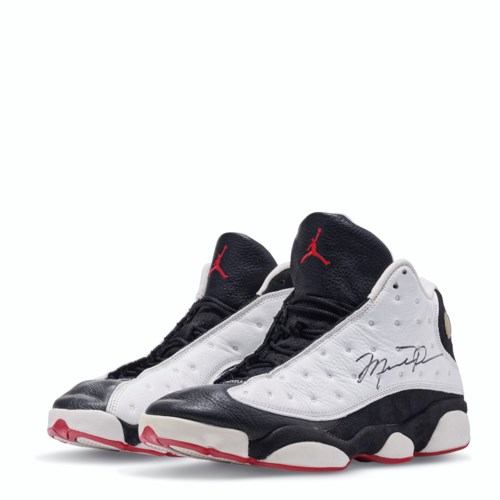 A PAIR OF MICHAEL JORDAN GAME-