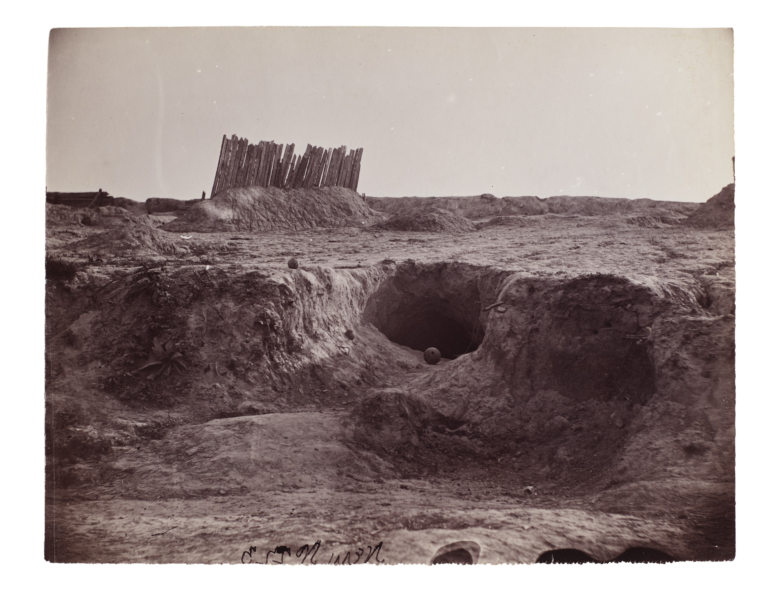 Catalog image of The "Mine," Petersburg, Virginia, 1864