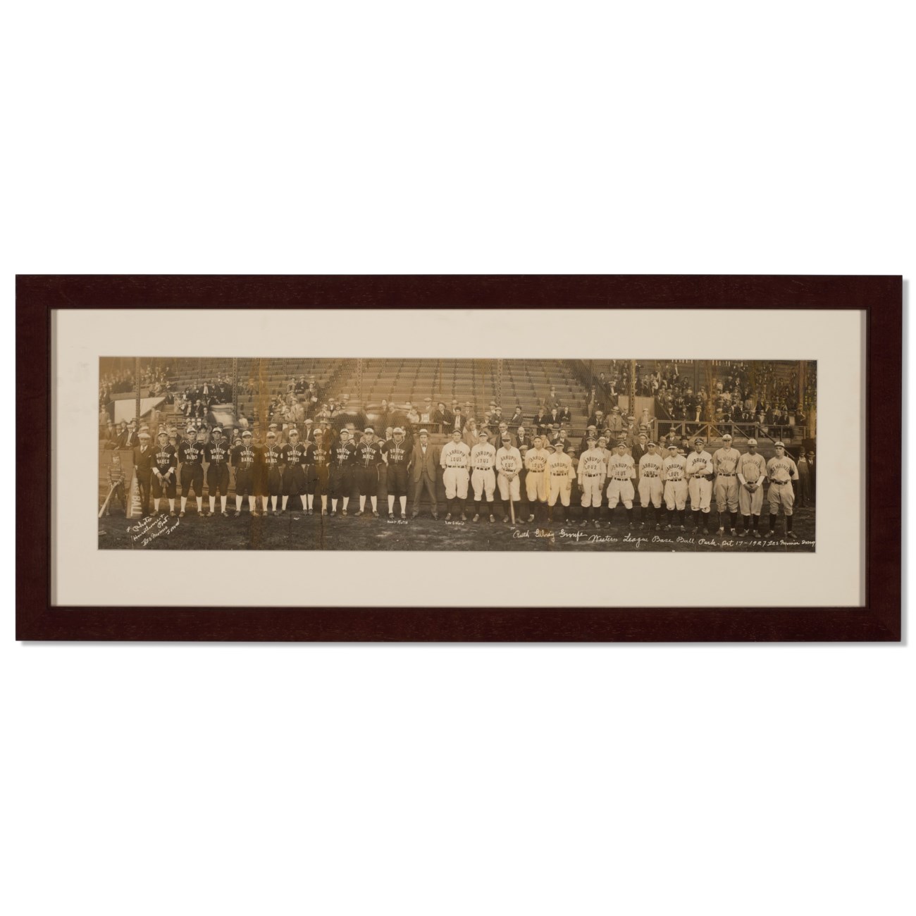 Rare 1927 Bustinand Larrupin Lous Barnstorming Panoramic