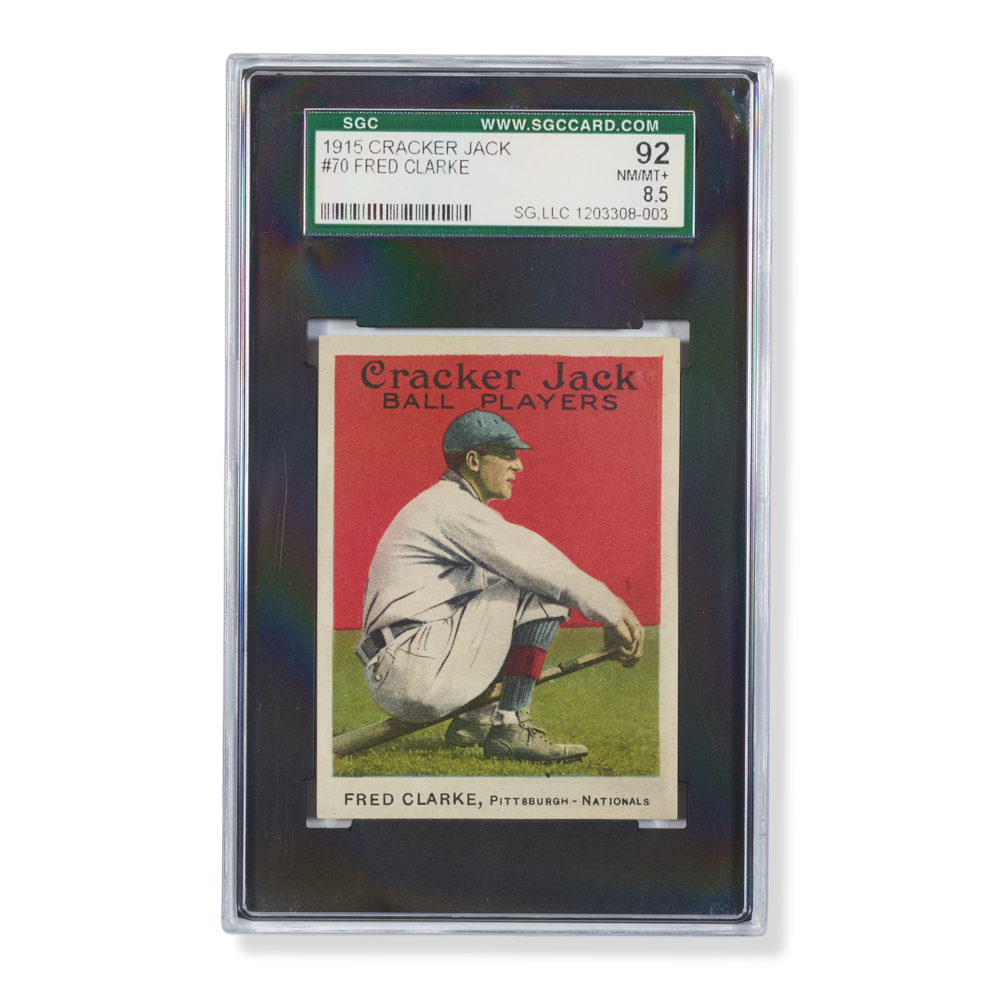 1919-21 W514 #15 Joe Jackson Strip Card (SGC 9 MINT)(Highest