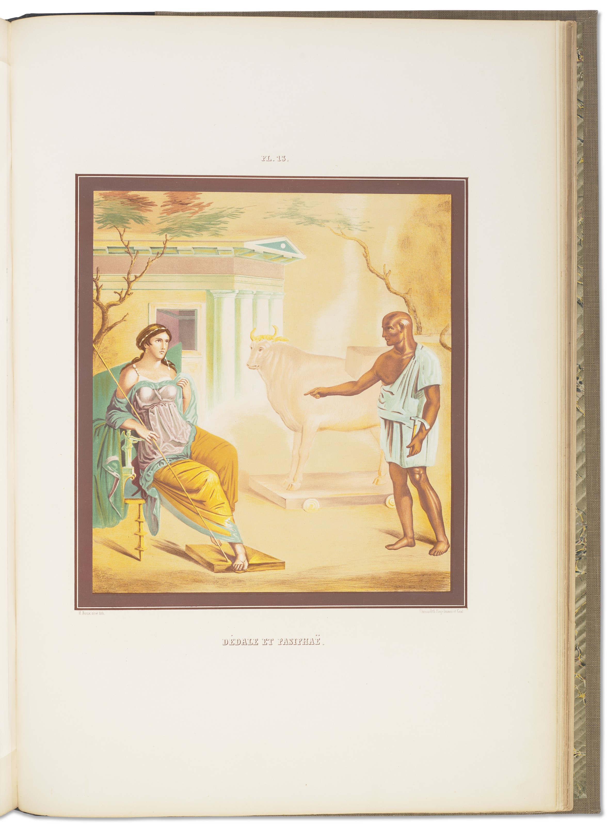 Choix De Peintures De Pompei Desire Raoul Rochette 1867 Christie S