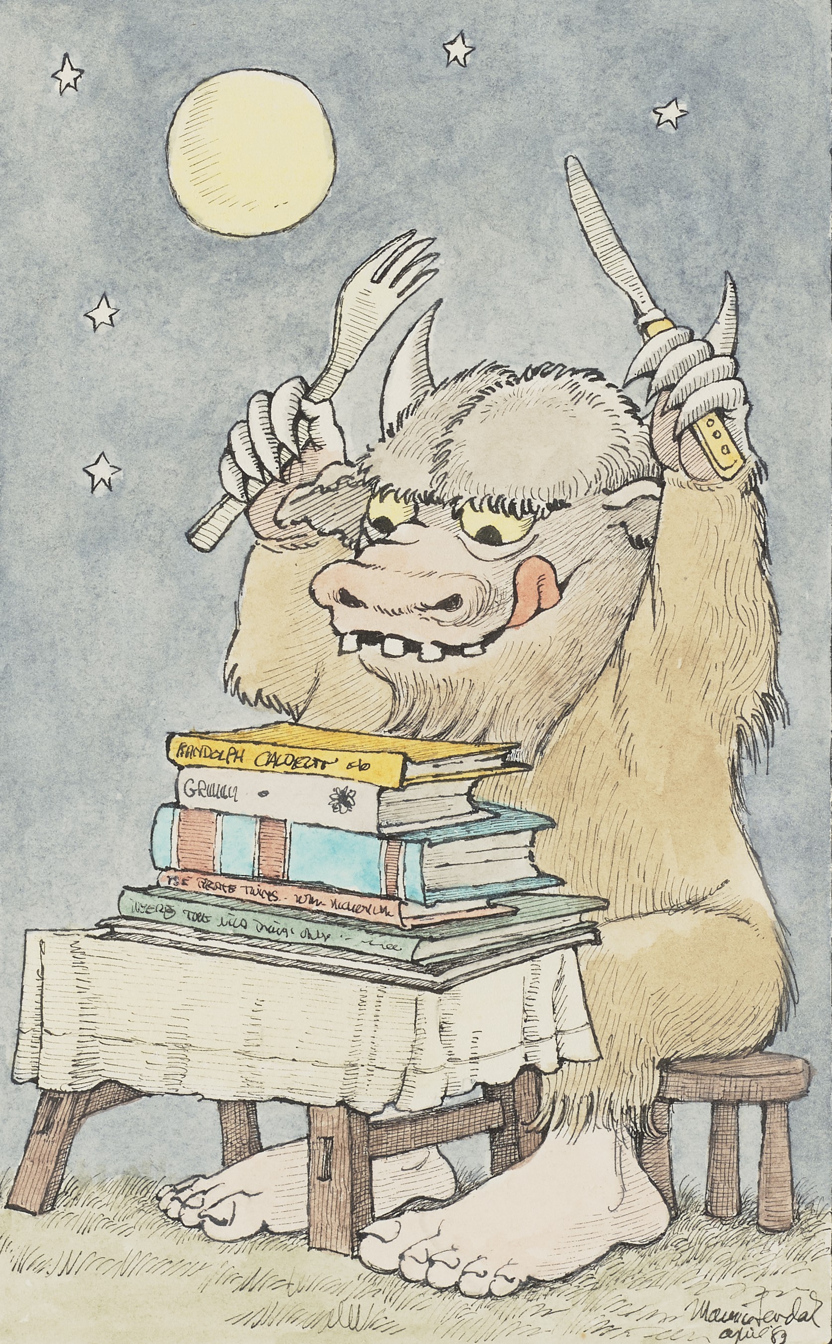 A Literary Feast, Maurice Sendak, 1983 | Christie&rsquo;s