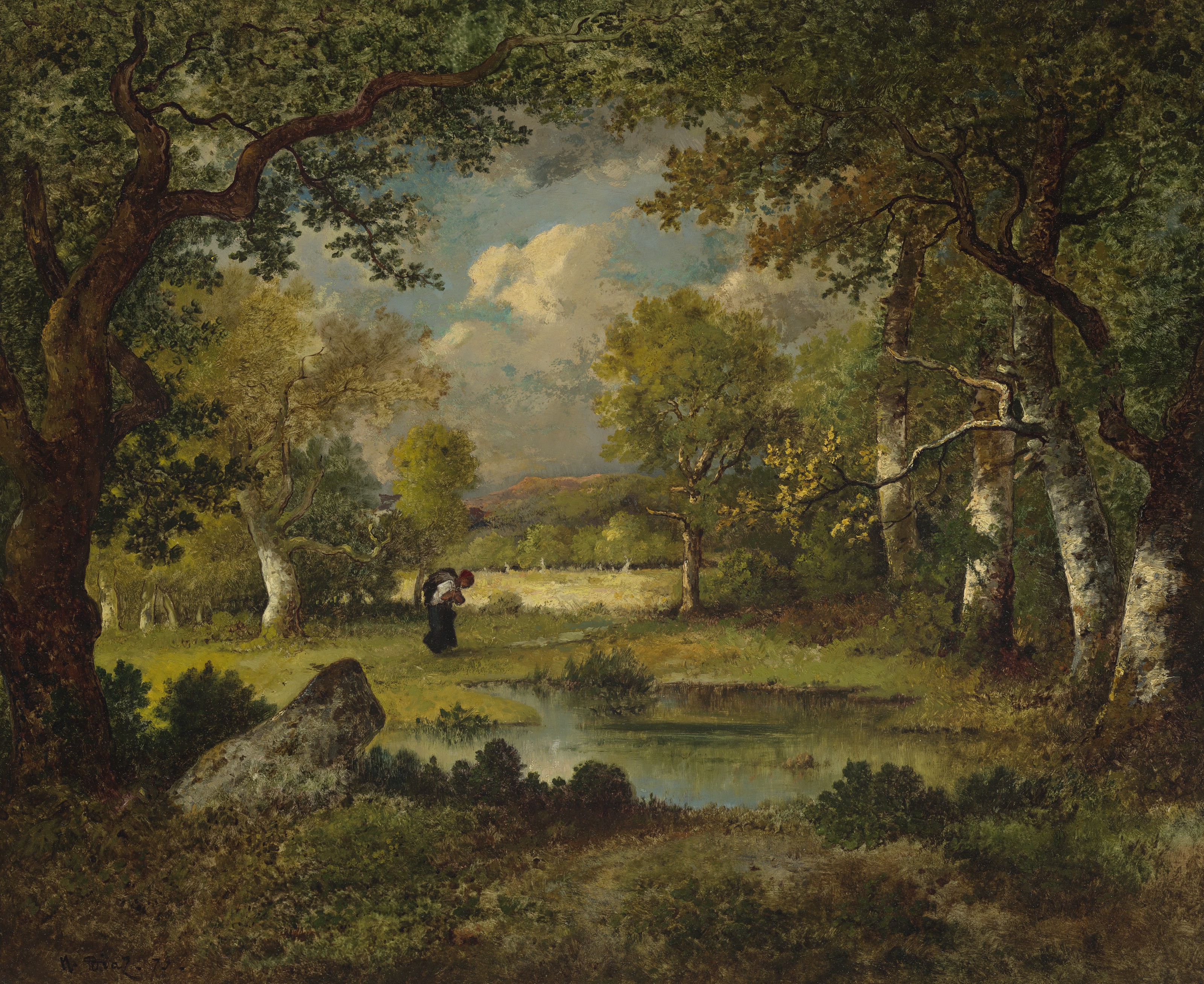 Catalog image of Fagotière, mare et bord de clairière