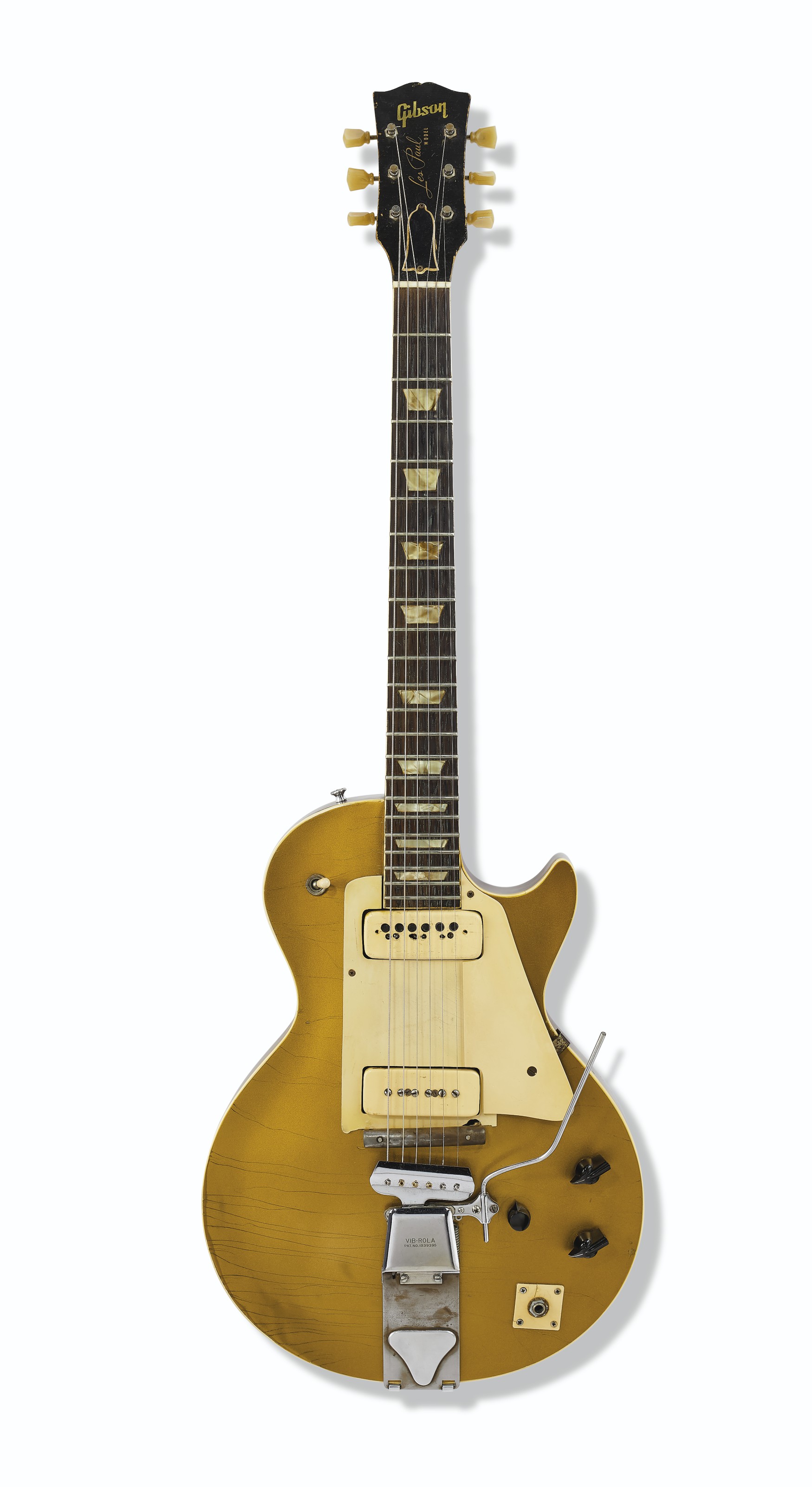 A SOLID BODY ELECTRIC GUITAR KNOWN AS NUMBER ONE LES PAUL MODEL