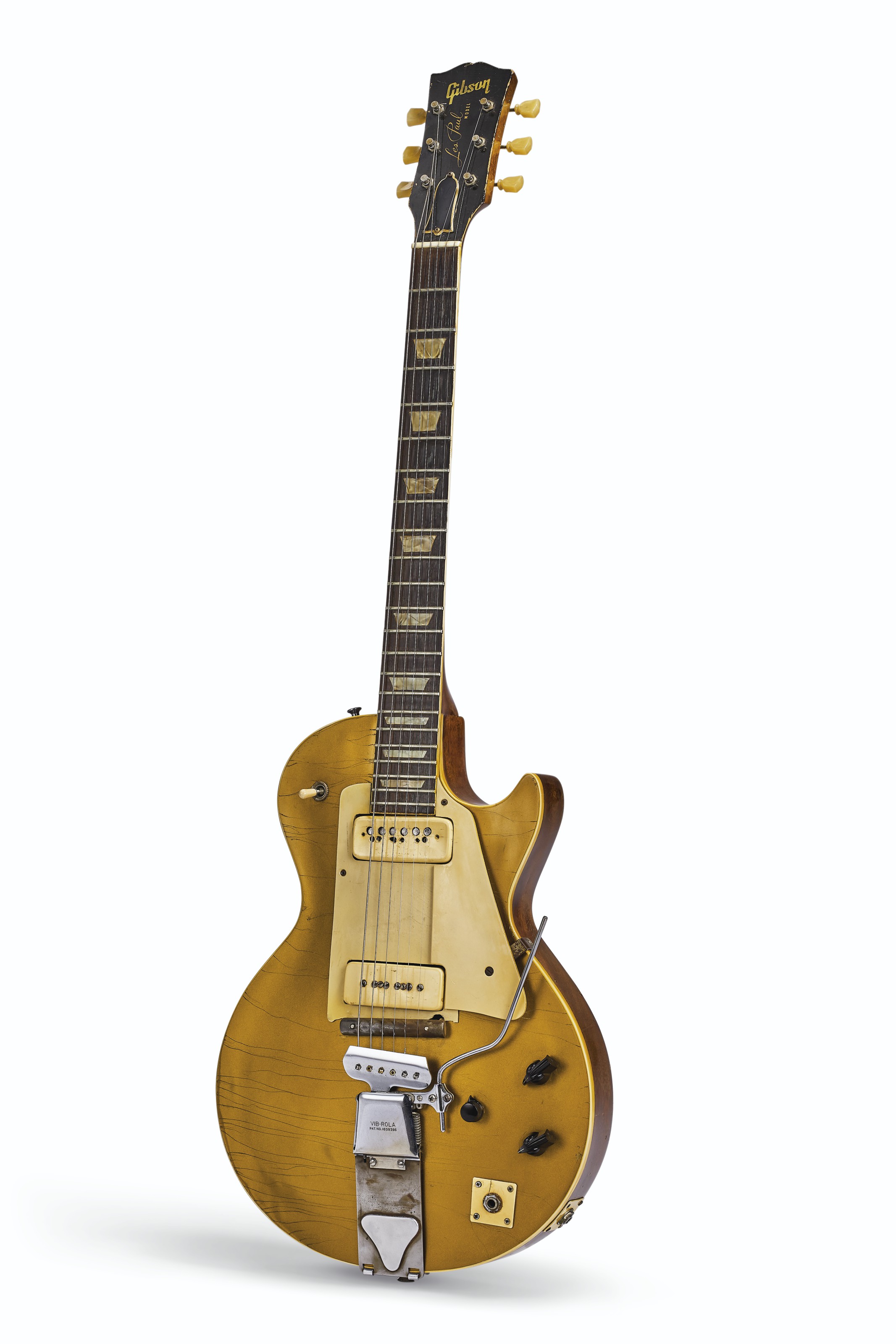 A SOLID-BODY ELECTRIC GUITAR, KNOWN AS NUMBER ONE LES PAUL MODEL 