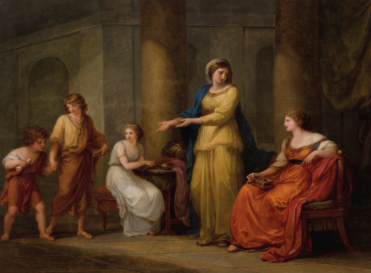 ANGELICA KAUFFMAN, R.A. (CHUR, GRAUBÜNDEN 1741-1807 ROME), Cornelia ...