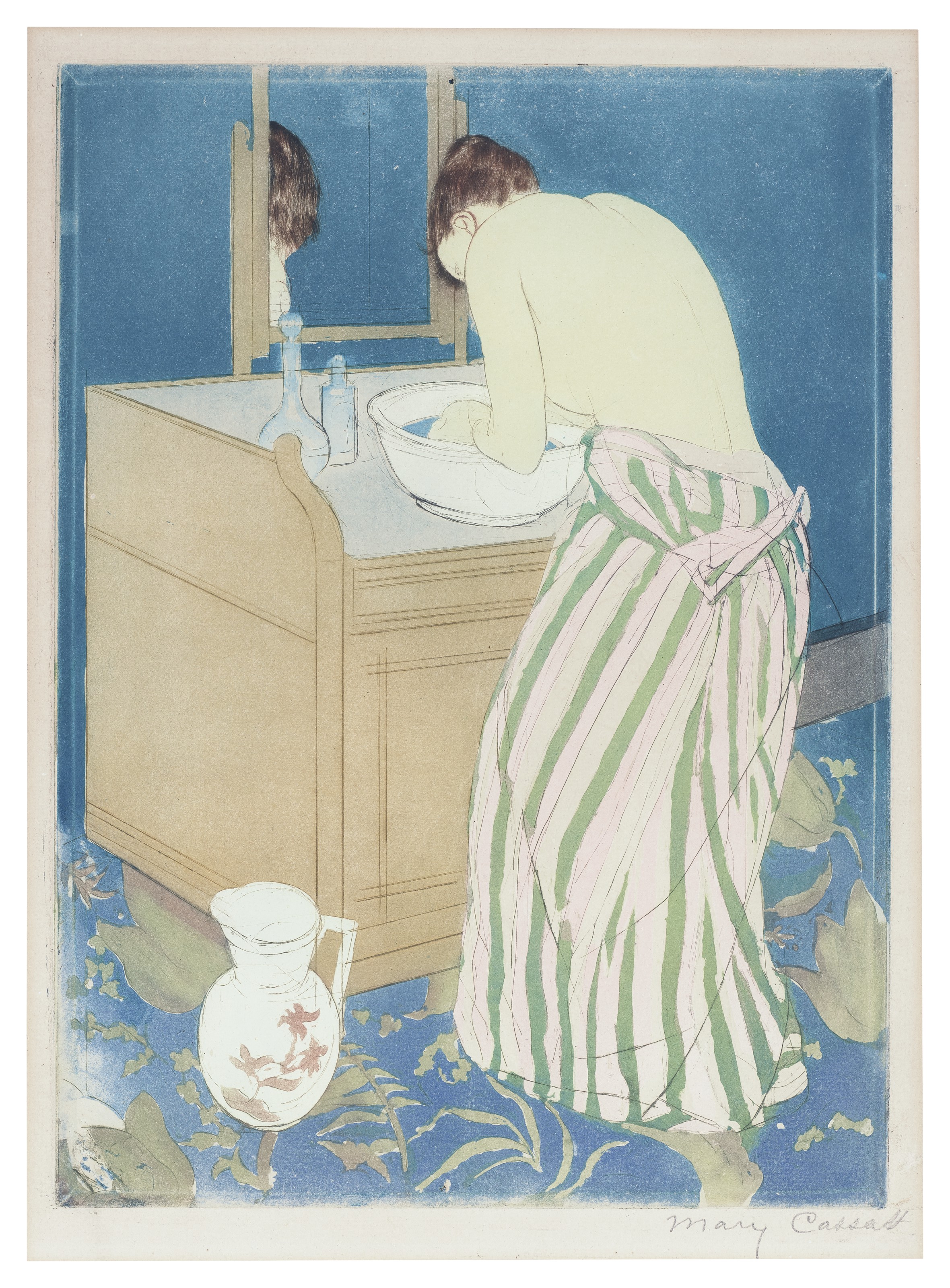 Woman Bathing (La Toilette)