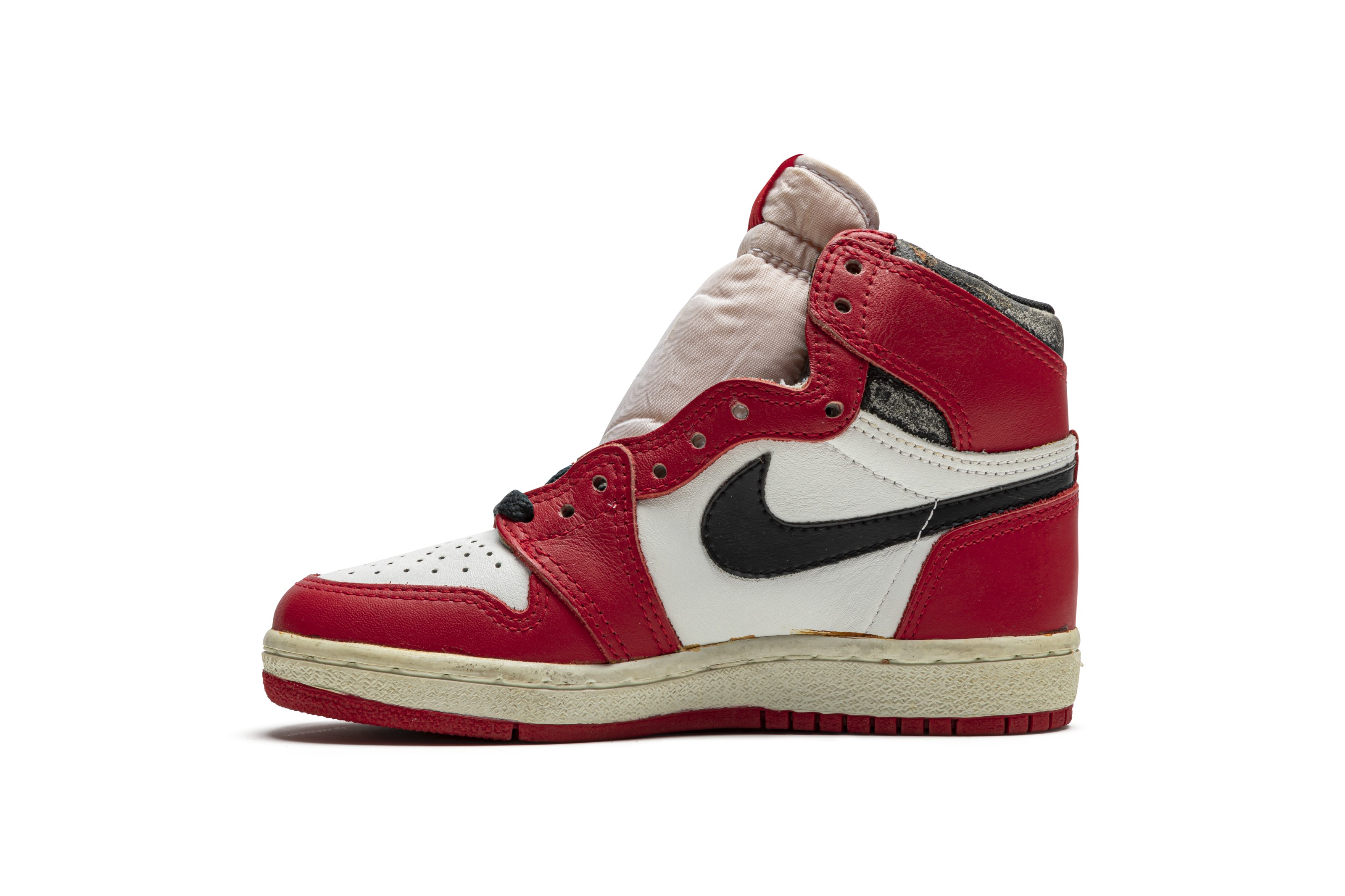 Sky Jordan 1 High Chicago Salesman Sample Nike 1985 Christie s
