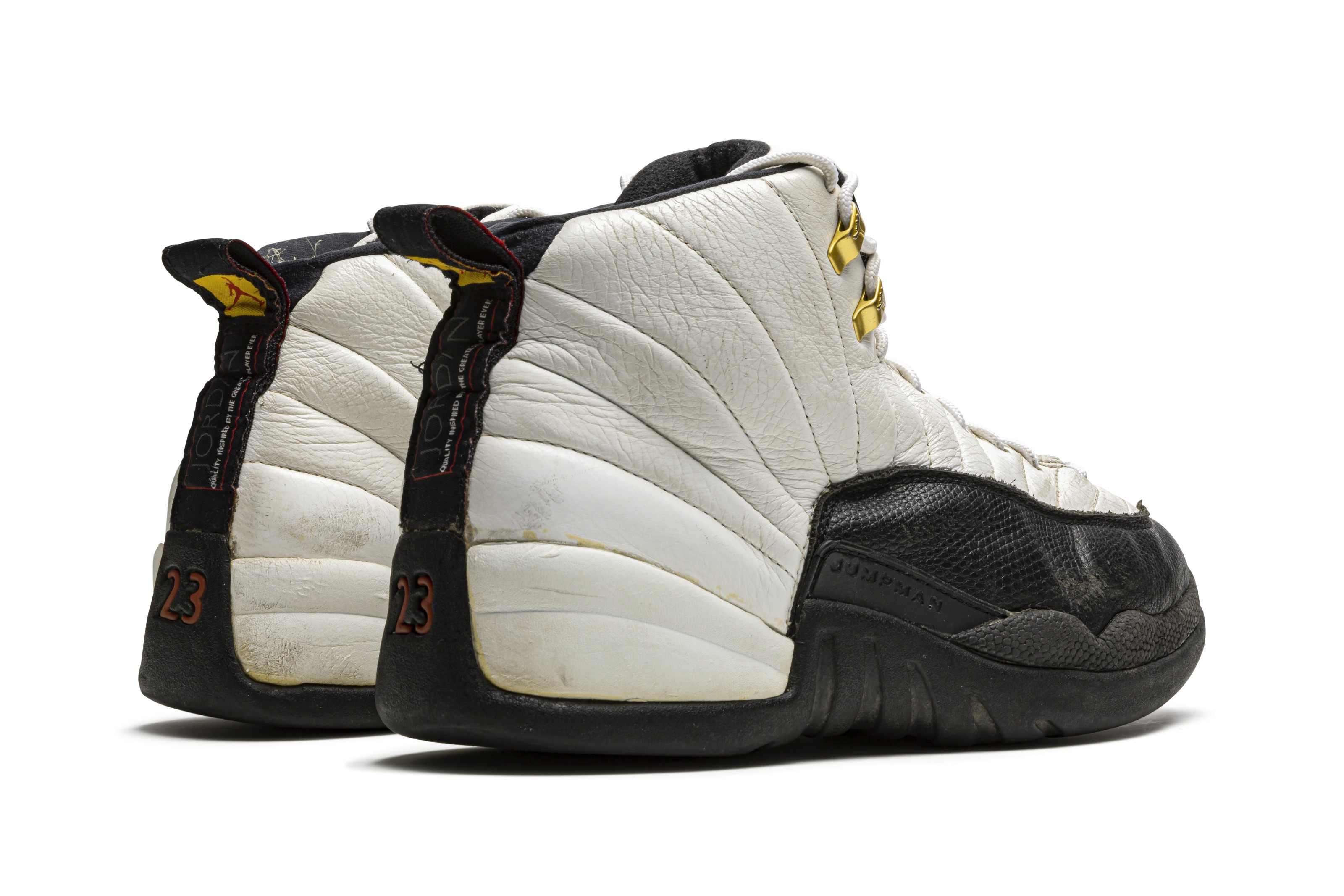 Air Jordan 12 “Taxi,” Michael Jordan Game Worn, Nike, 1997