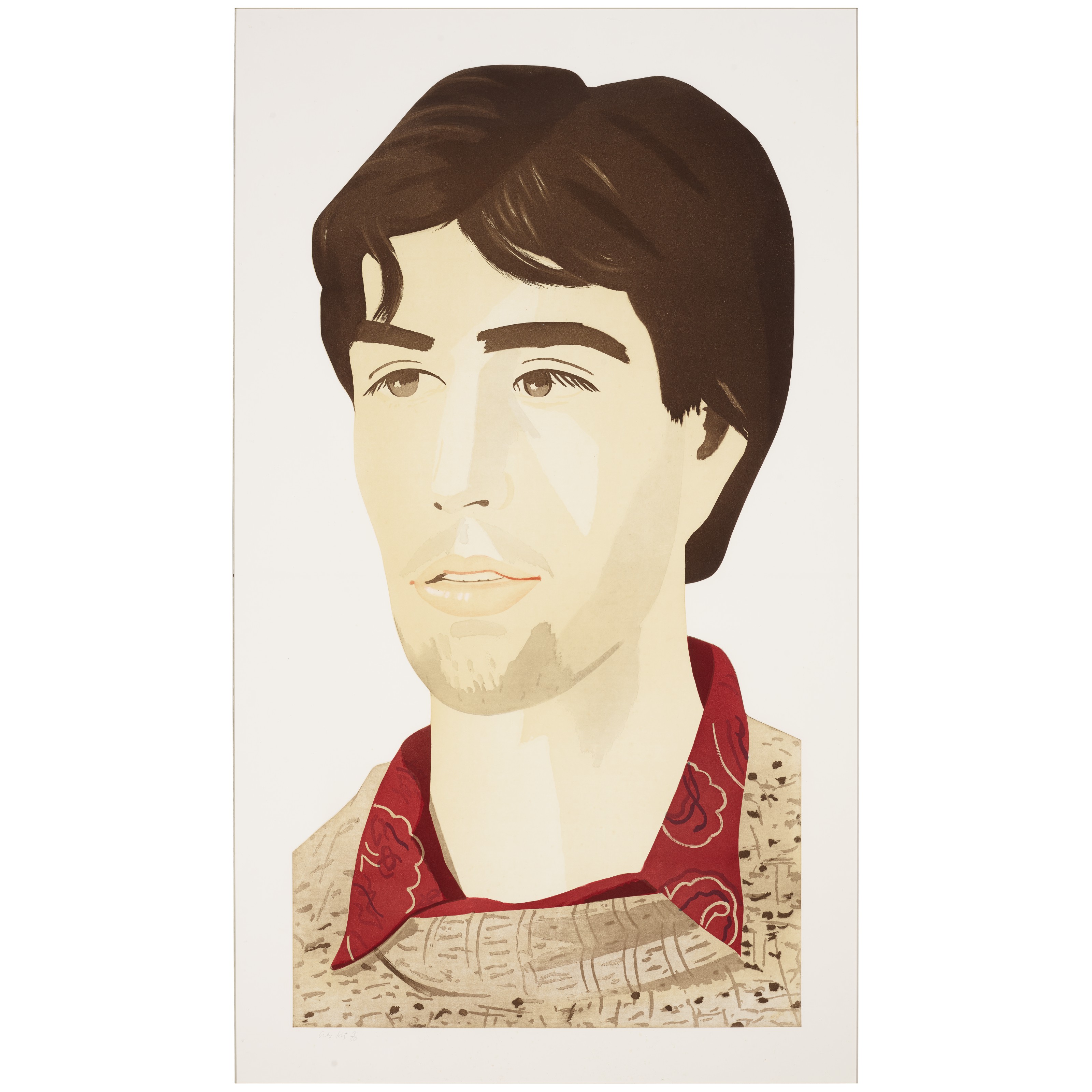 ALEX KATZ (B. 1927), Large Head of Vincent | Christie's