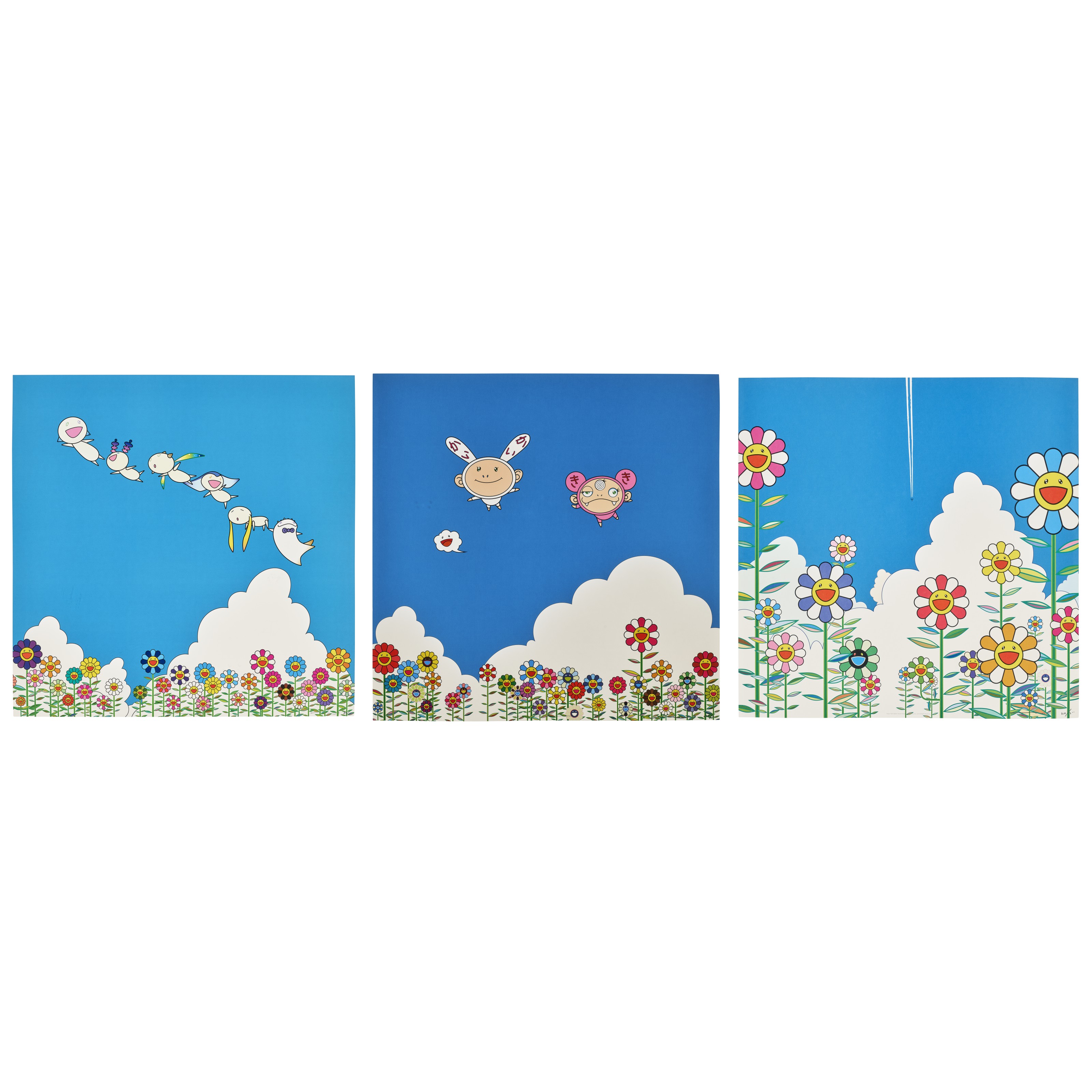 TAKASHI MURAKAMI (B. 1962), Three prints by the artist | Christie's