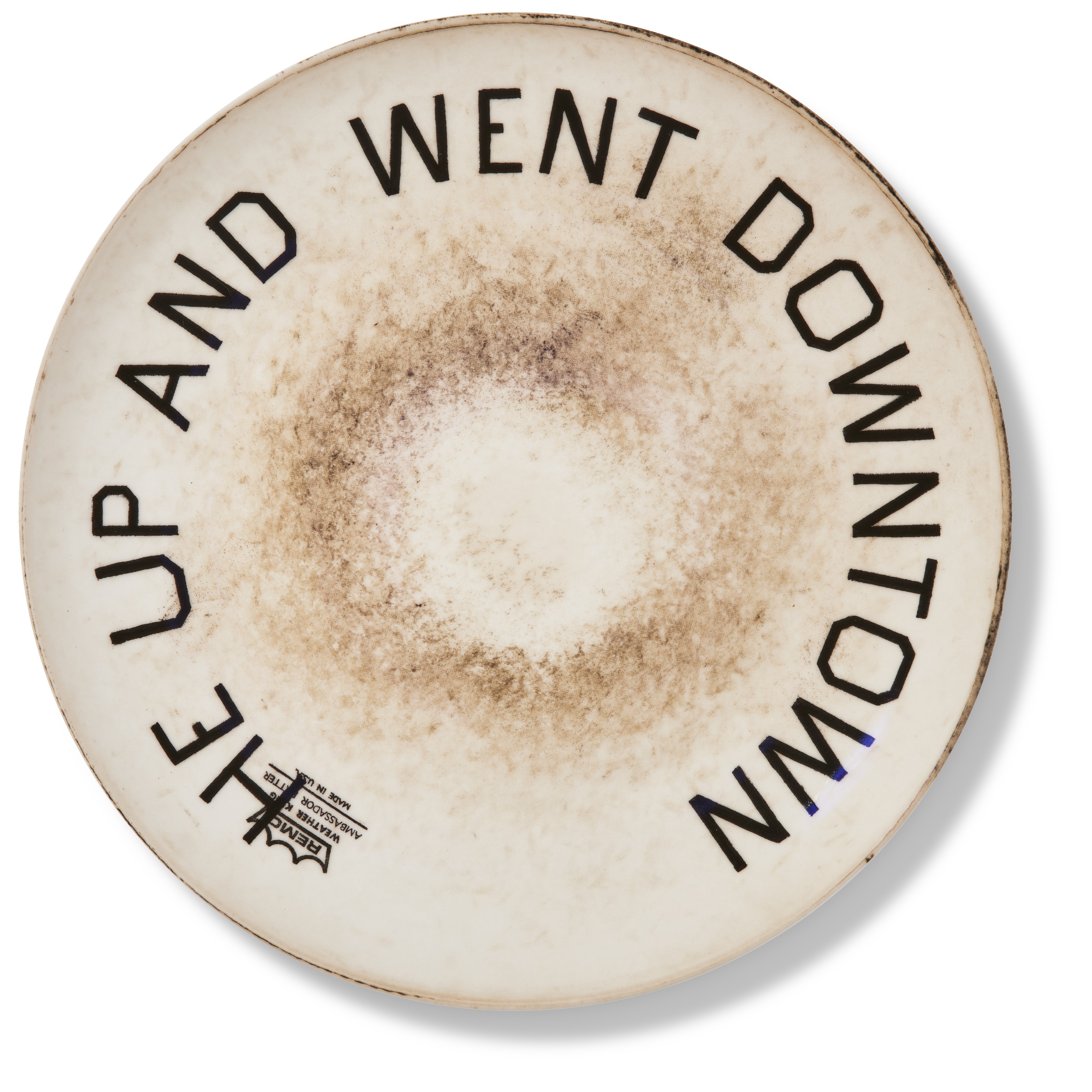 AFTER ED RUSCHA (B. 1937), He Up and Went Downtown, from the Artist