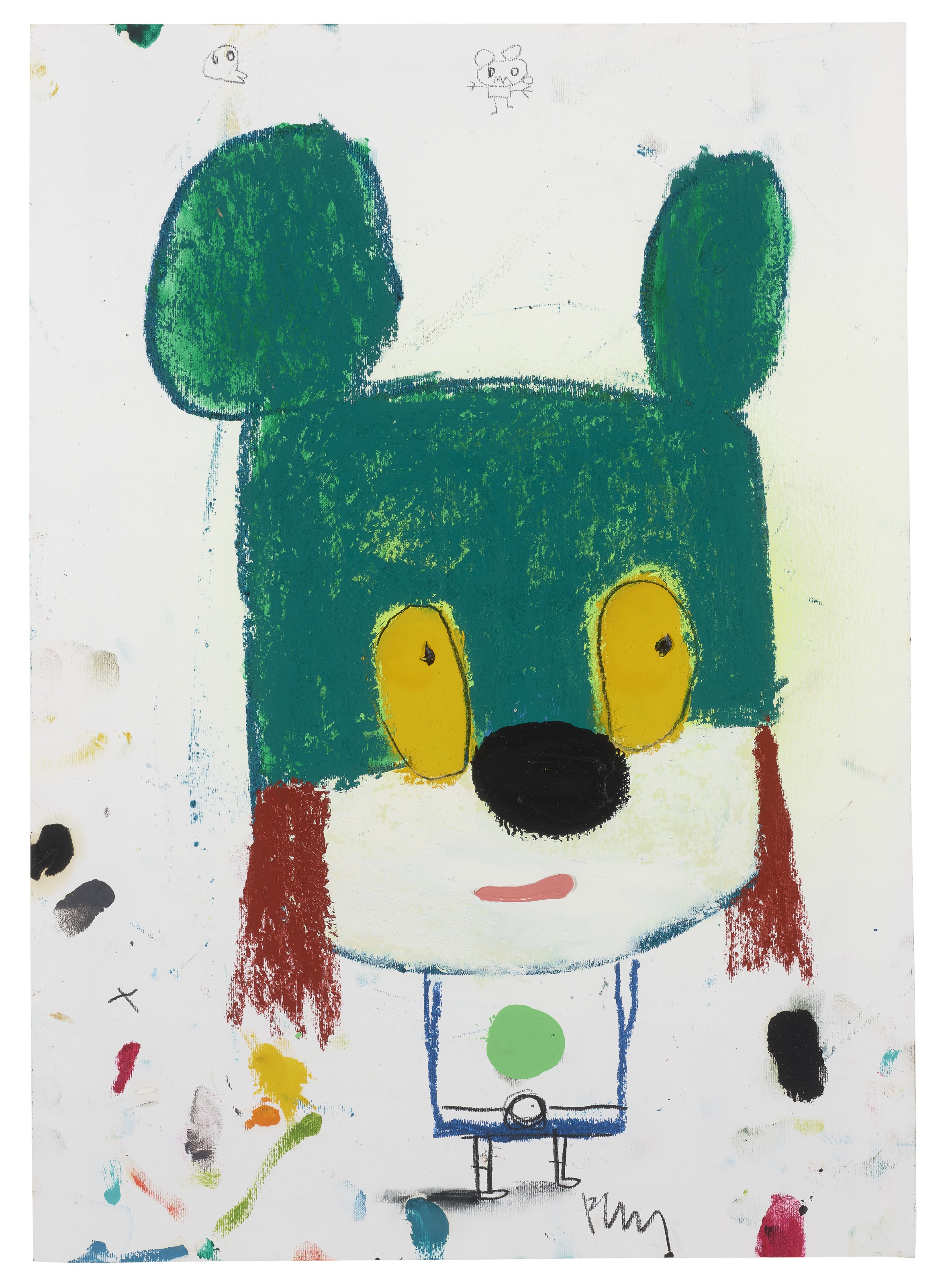 EDGAR PLANS B. 1977, Hero Painting Friends Christie’s