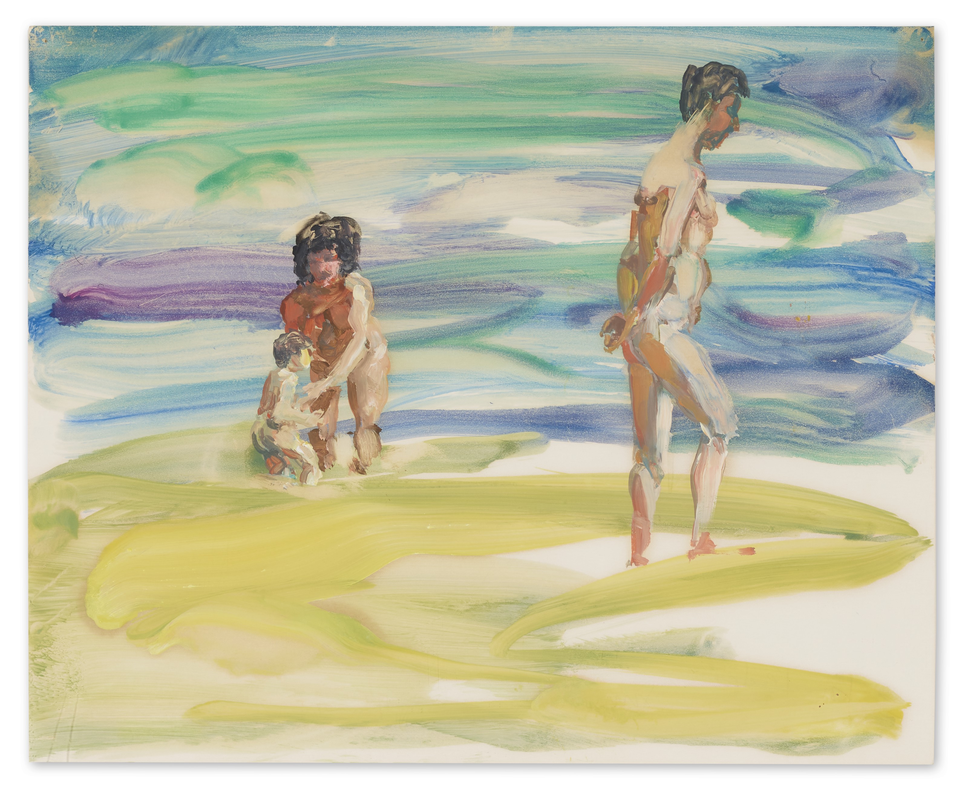ERIC FISCHL (b. 1948), Untitled (Beach Scene) | Christie's