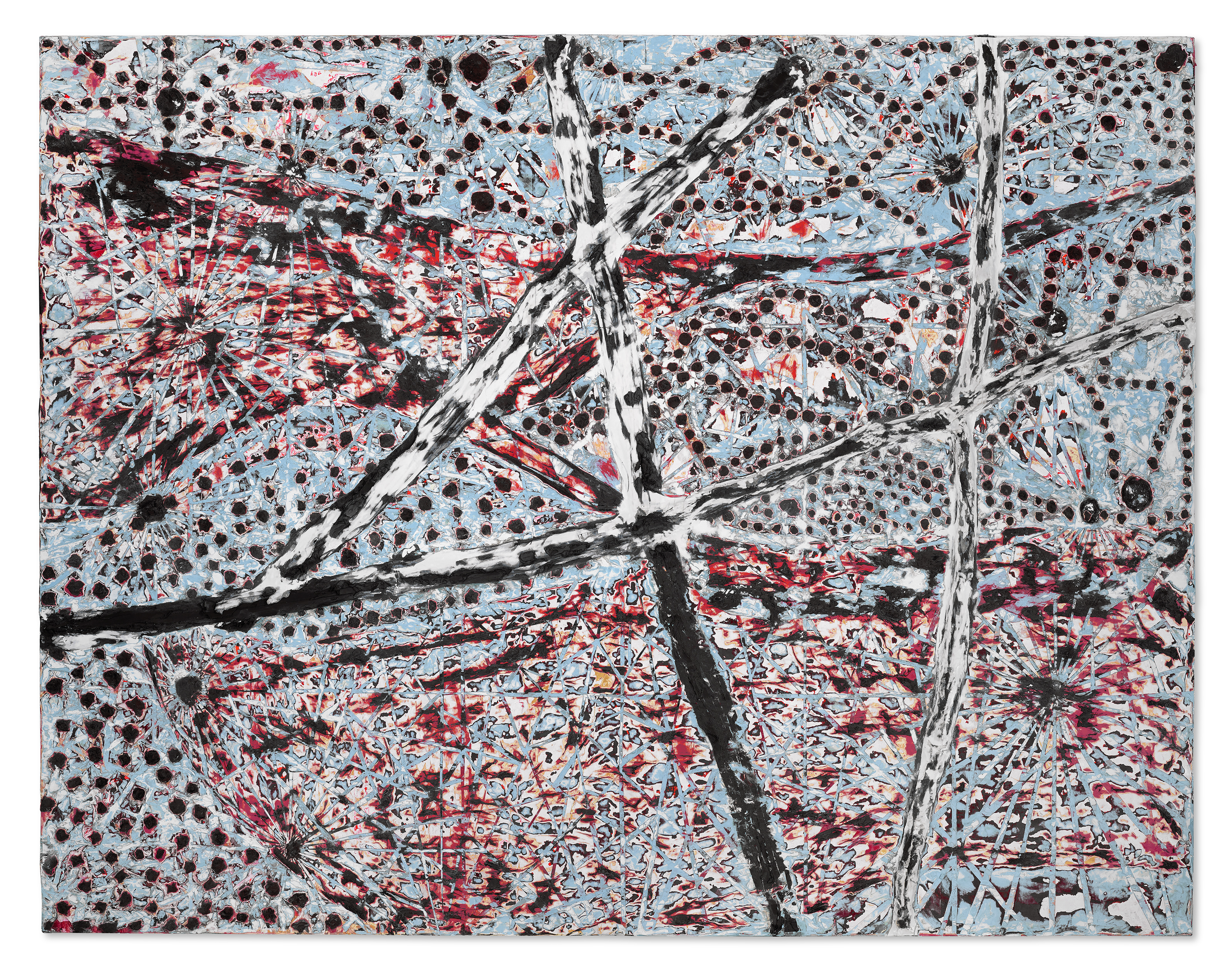 RASHID JOHNSON (B. 1977), Bruise Painting 