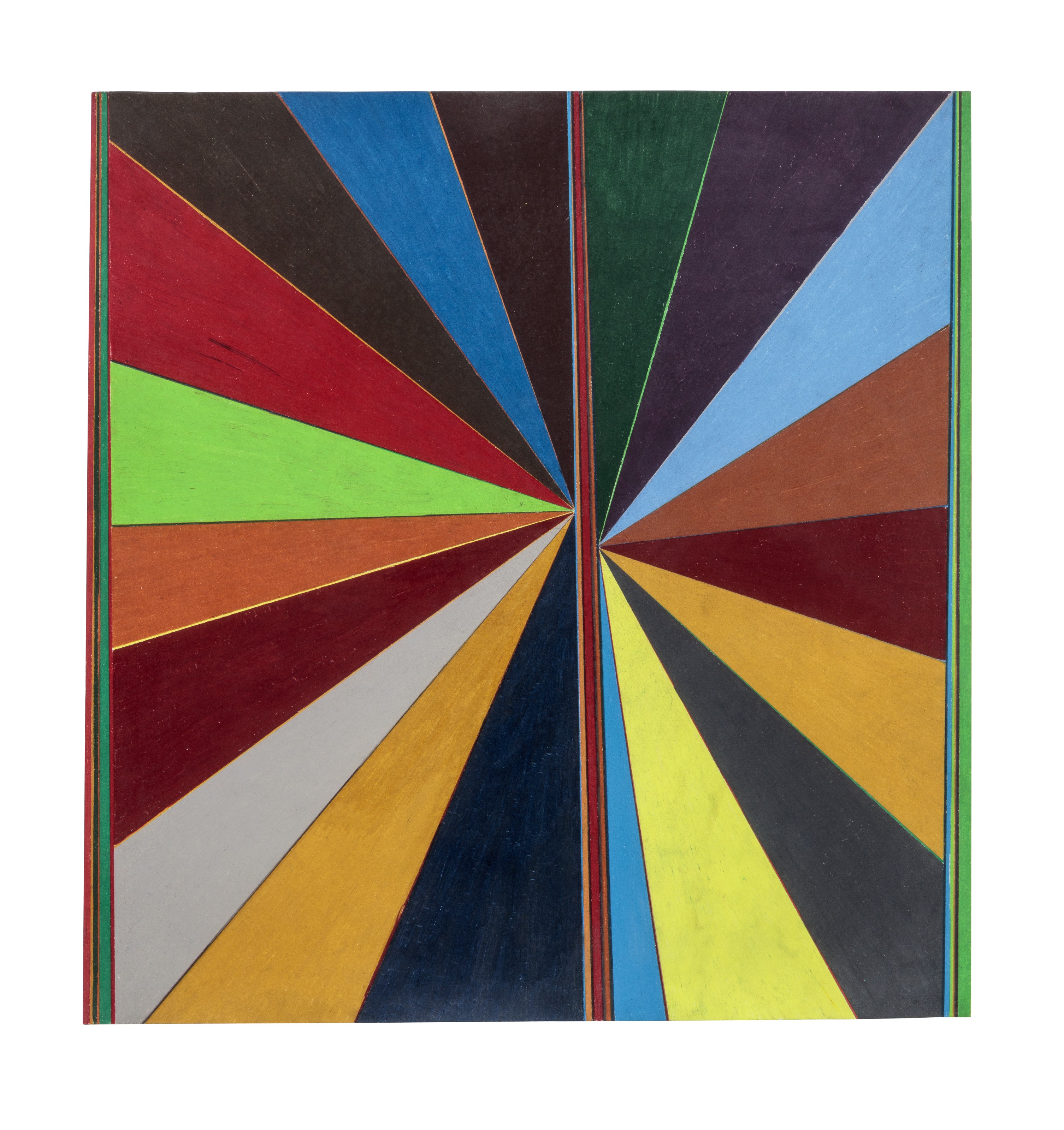 MARK GROTJAHN (B. 1968), Untitled (Full Color Butterfly 719