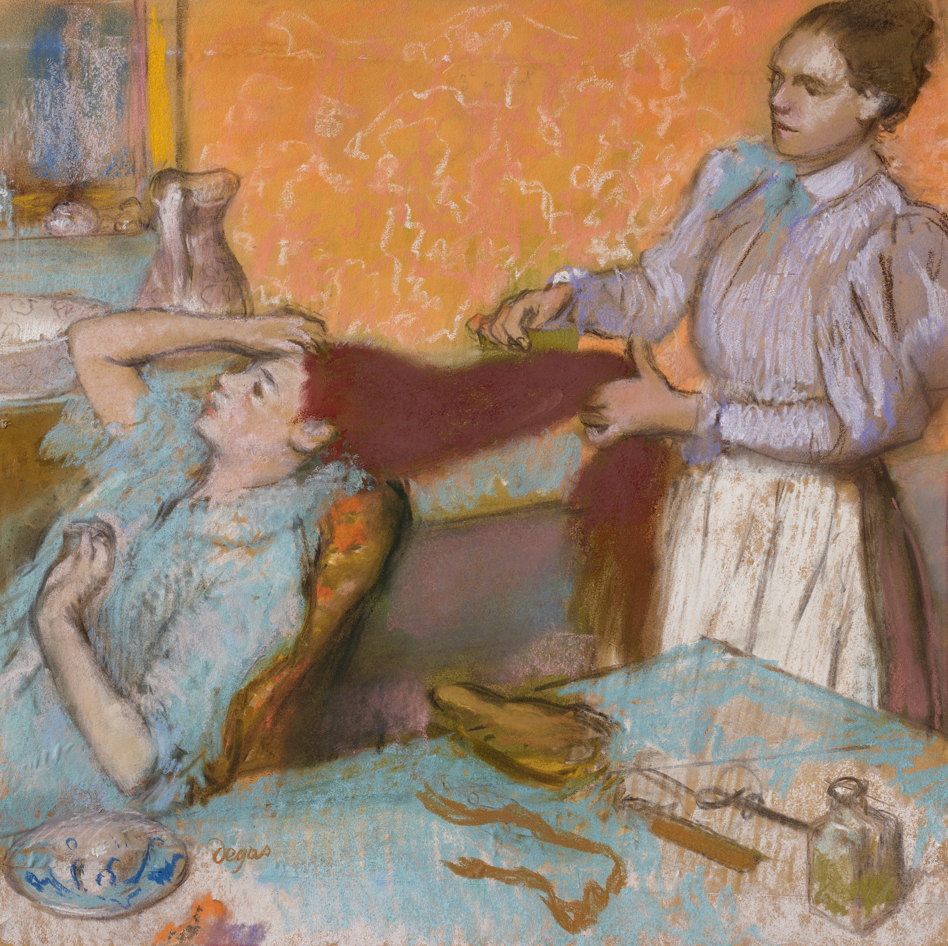 EDGAR DEGAS (1834-1917), La Coiffure (La Toilette) | Christie's