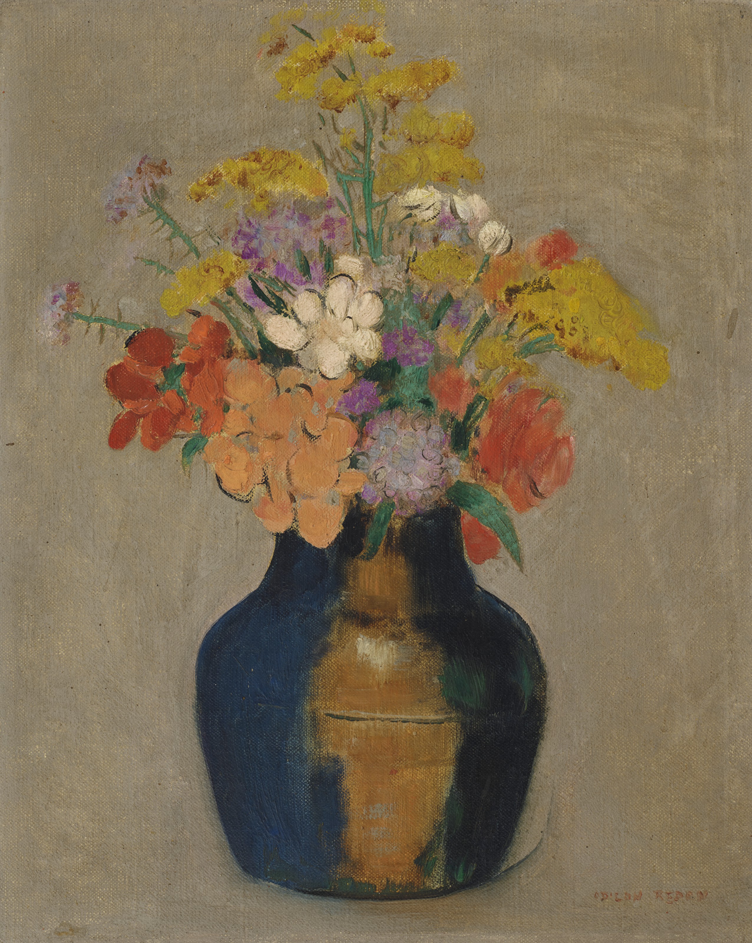Bouquet de fleurs dans un vase