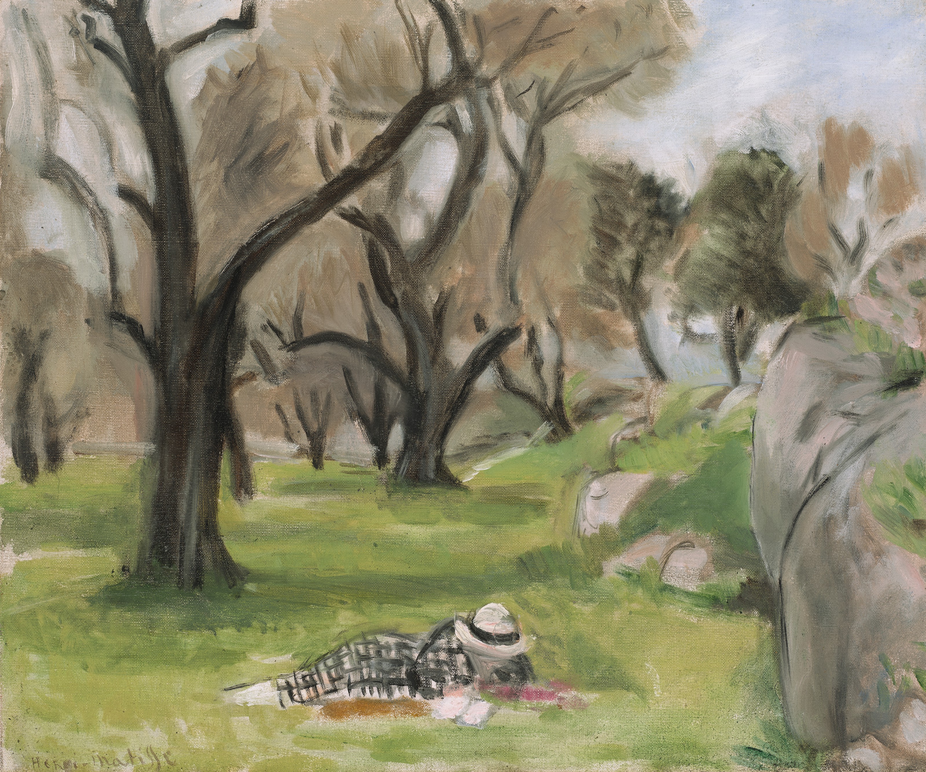 Rare Vintage 1946 Matisse Landscape 