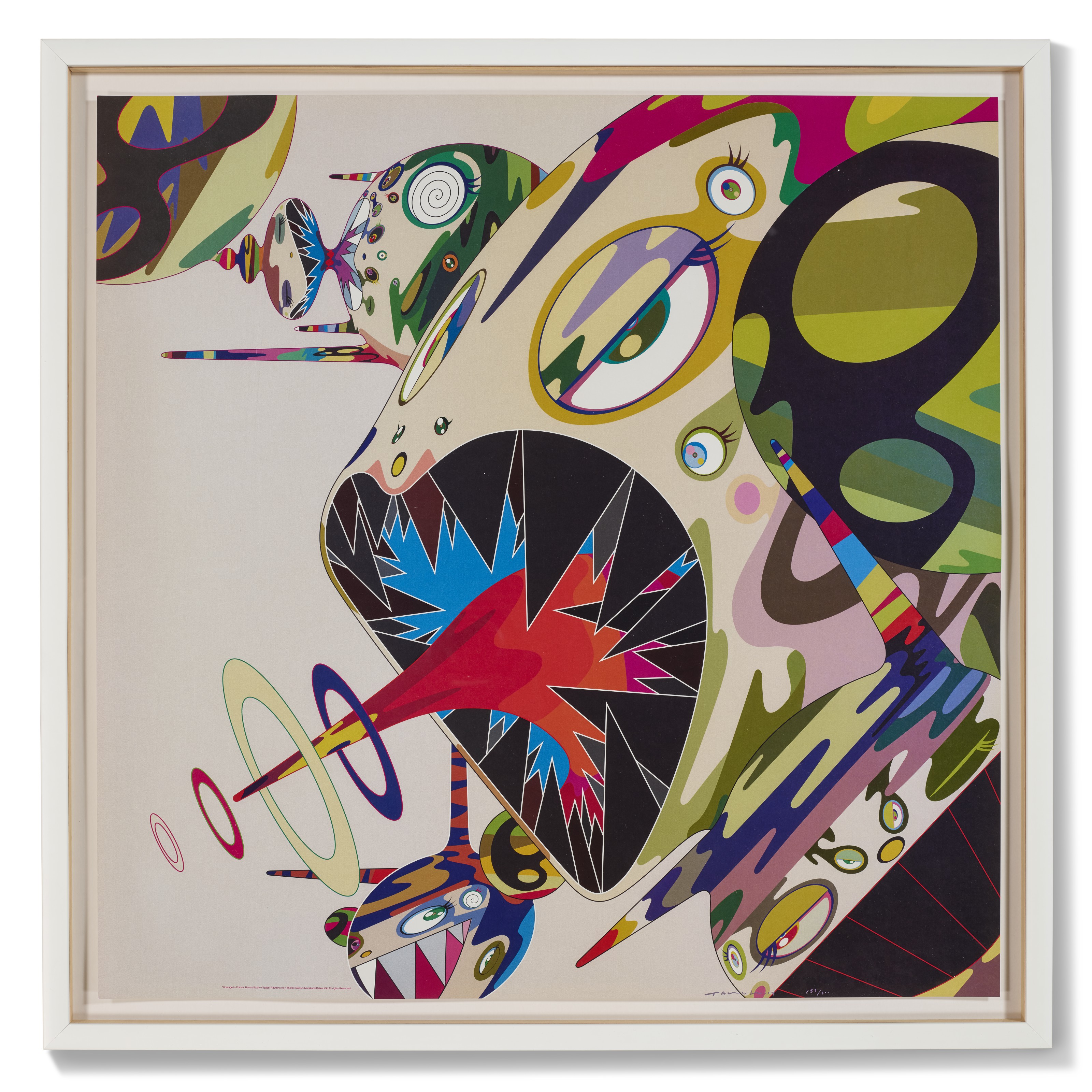 TAKASHI MURAKAMI (B. 1962), Homage to Francis Bacon (Study of George Dyer)  and Homage to Francis Bacon (Study of Isabel Rawsthorne) | Christie's