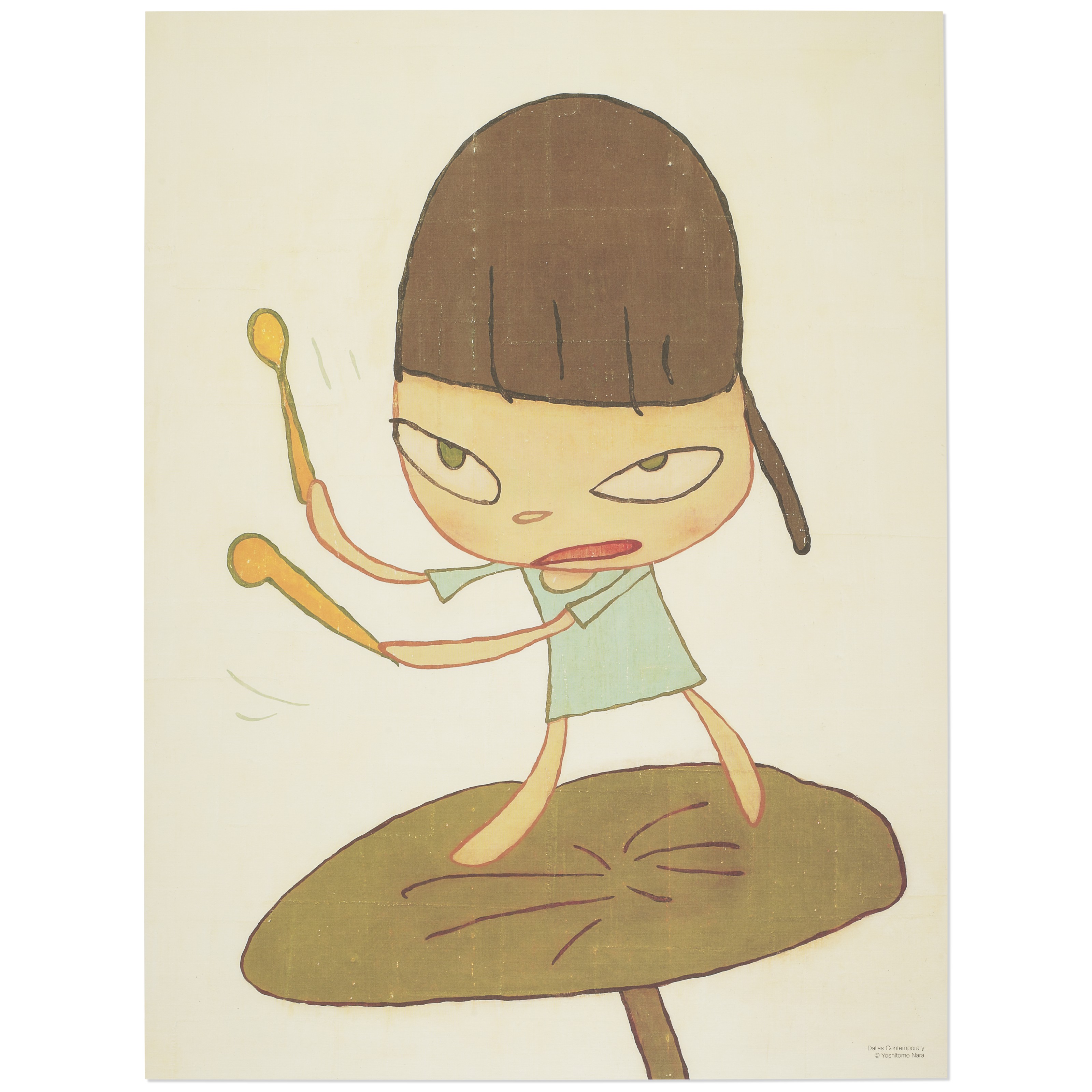 YOSHITOMO NARA (B. 1959), WOW Project Beach Towel | Christie's