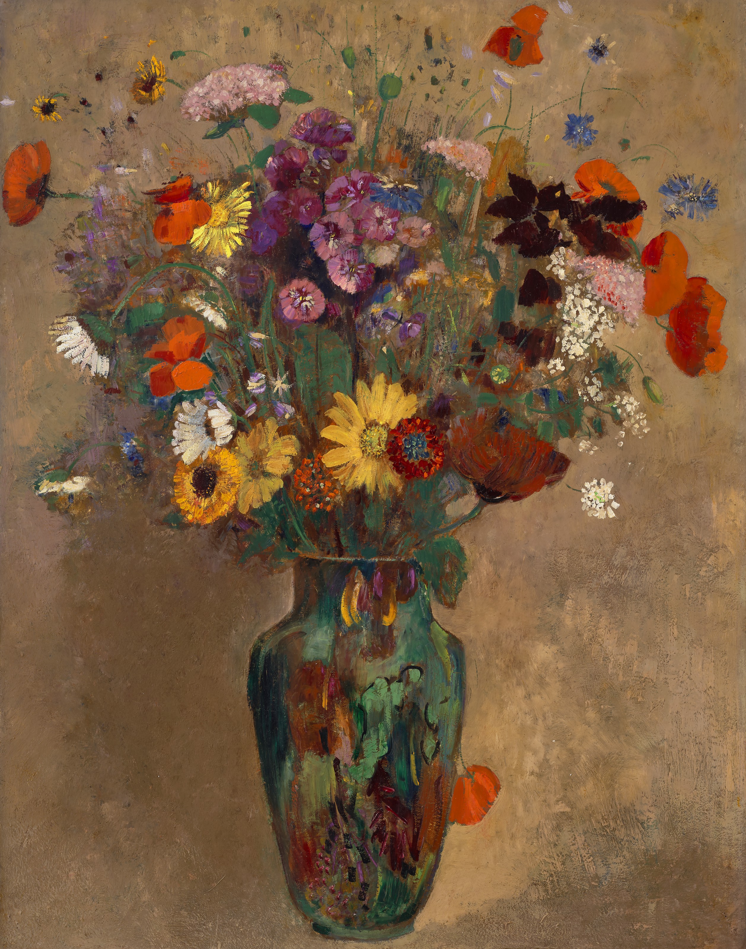 Grand bouquet de fleurs des champs