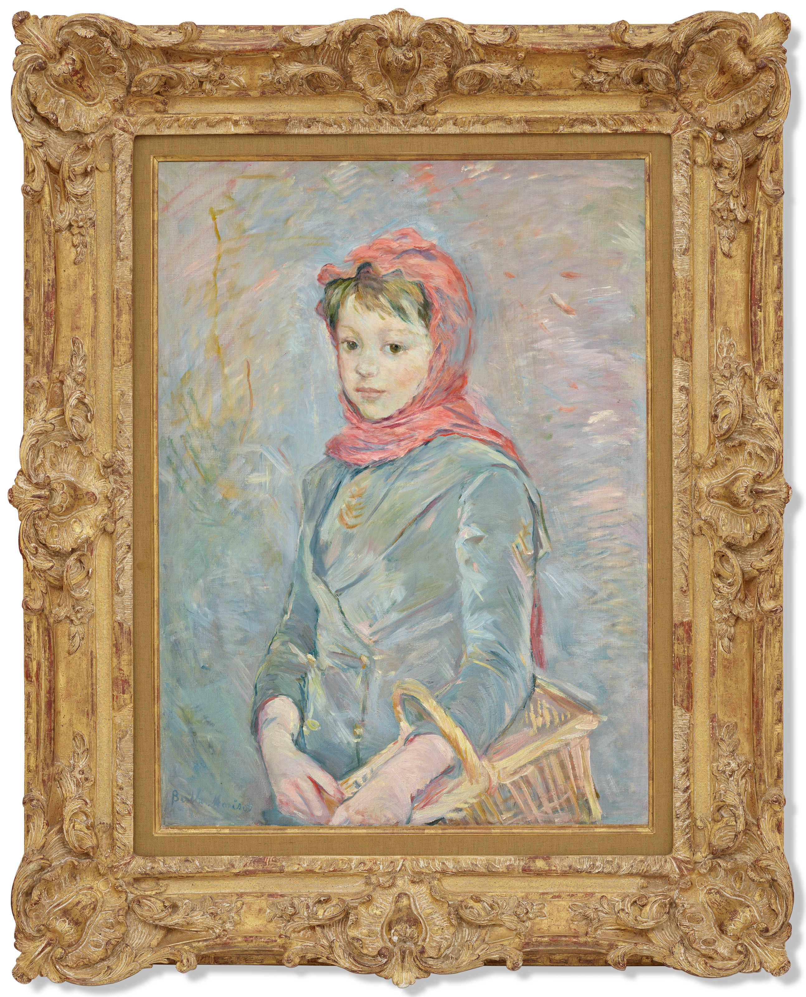 BERTHE MORISOT (1841-1895), Fillette portant un panier | Christie's