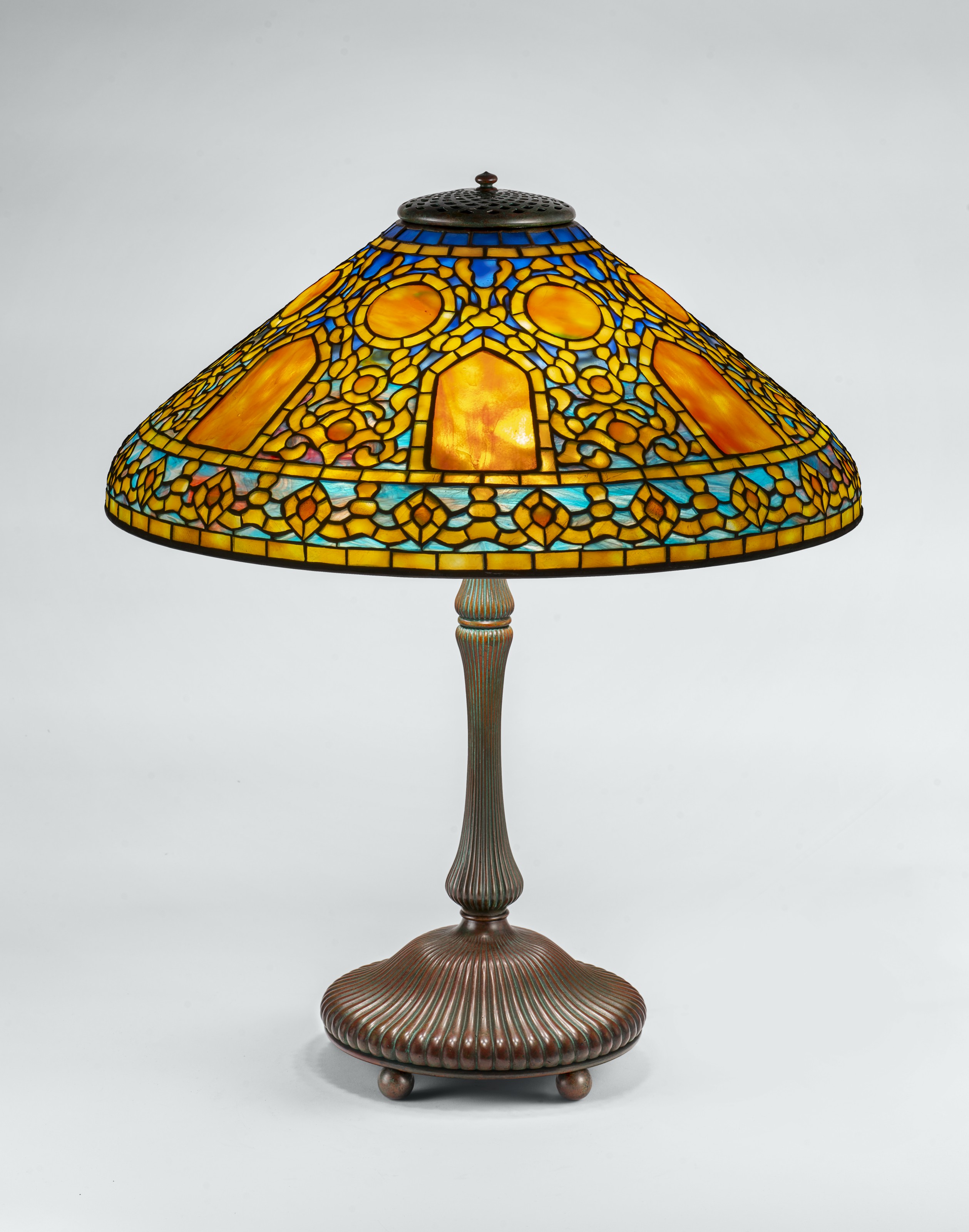 TIFFANY STUDIOS, Rare 'Russian' Table Lamp, circa 1910 | Christie's