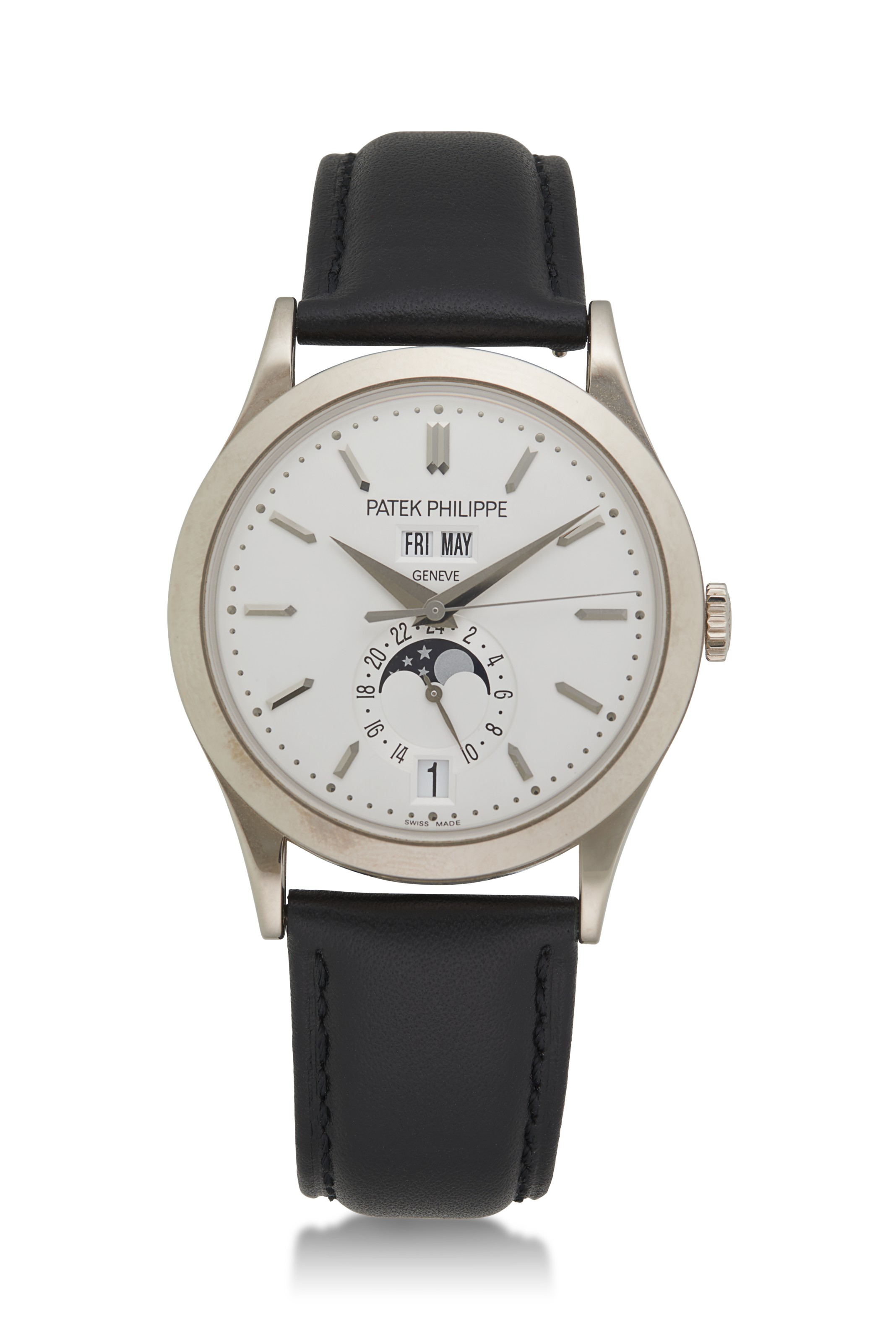 PATEK PHILIPPE, WHITE GOLD ANNUAL CALENDAR, REF. 5396G011, Christie’s