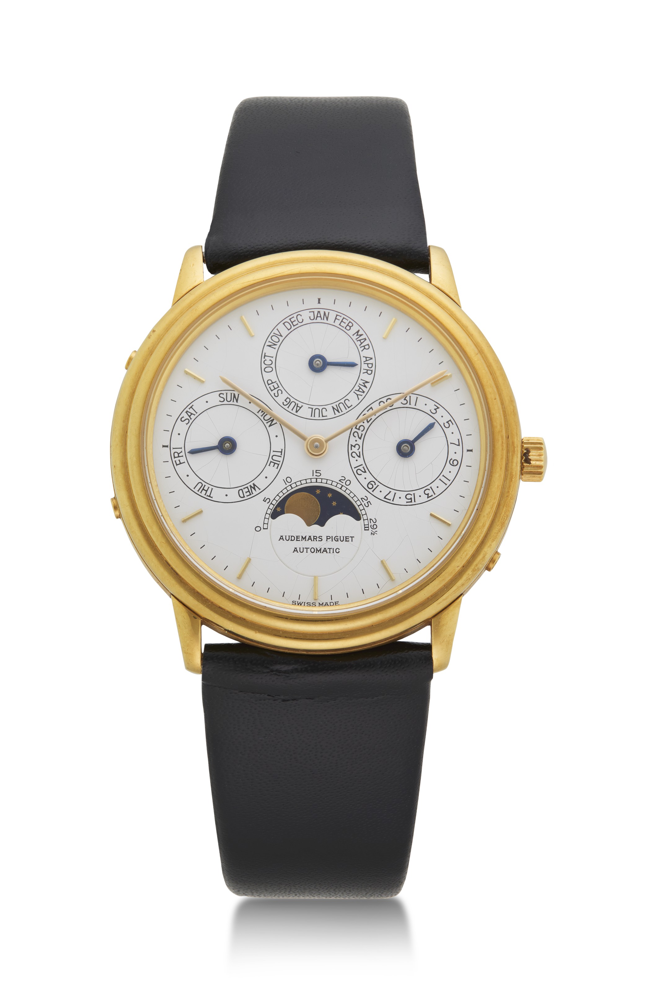 Audemars Piguet AUDEMARS PIGUET, YELLOW GOLD PERPETUAL CALENDAR, REF. 25548BA