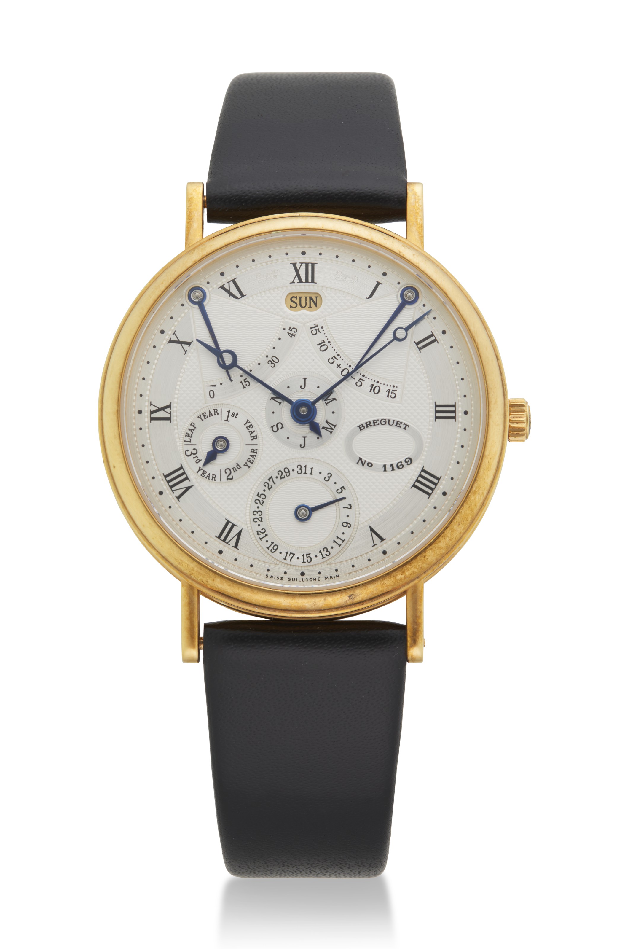 BREGUET, YELLOW GOLD PERPETUAL CALENDAR WITH EQUATION OF TIME, REF