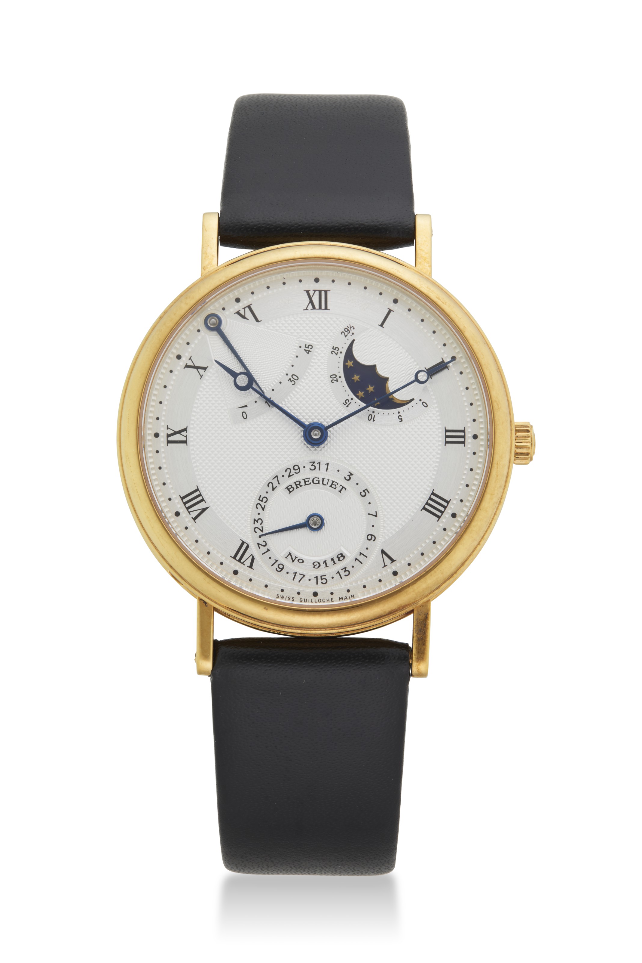 BREGUET, PINK GOLD WITH MOON PHASES, 3137, Christie's